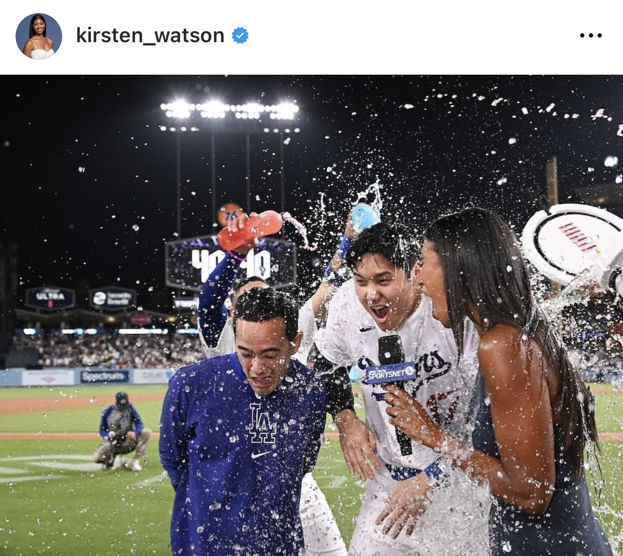 キルステン・ワトソンさんのインスタグラムから
