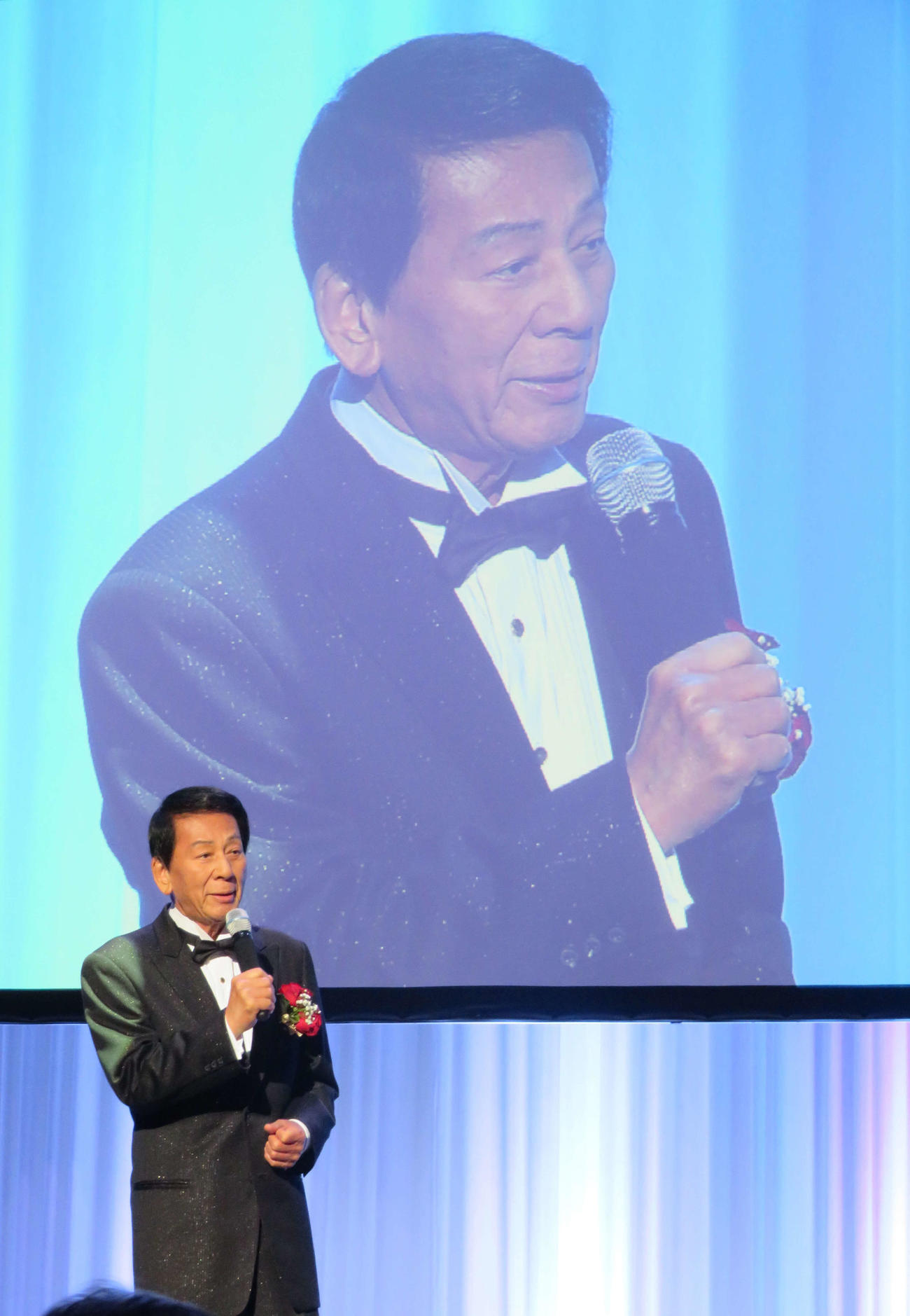 「芸能活動60年・福祉活動65年　感謝の宴」を行った杉良太郎