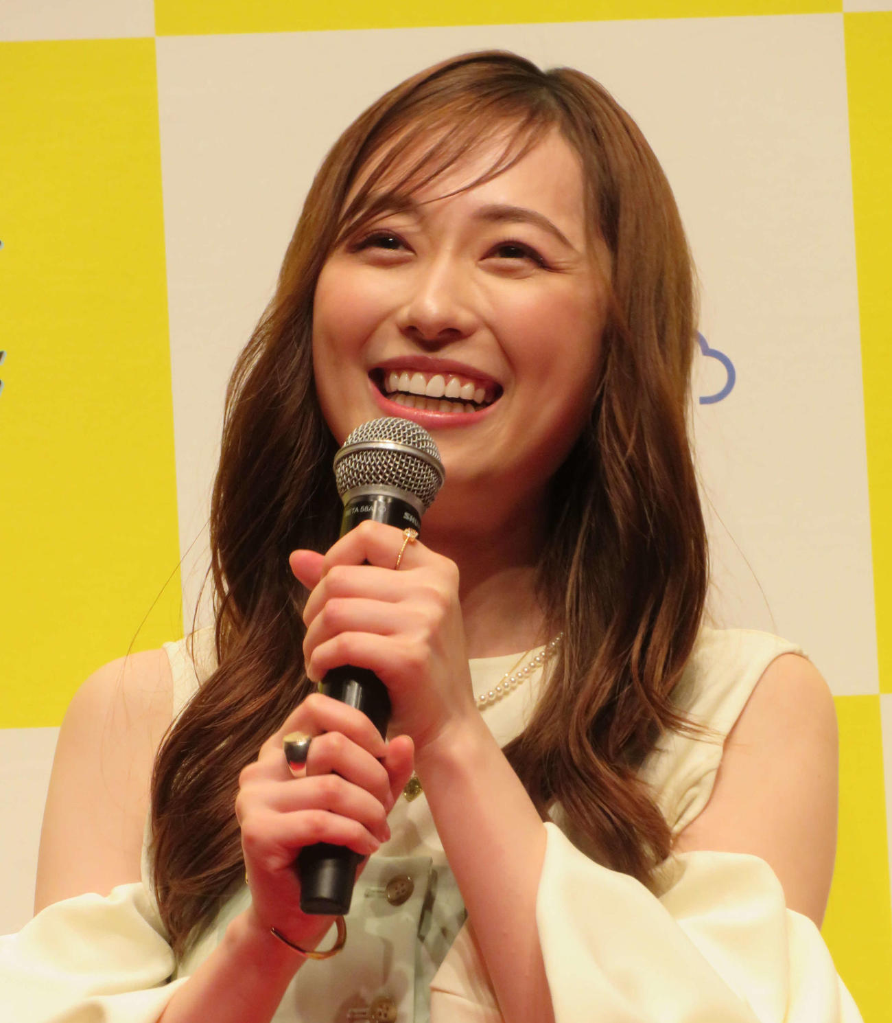 福原遥（2024年4月撮影）