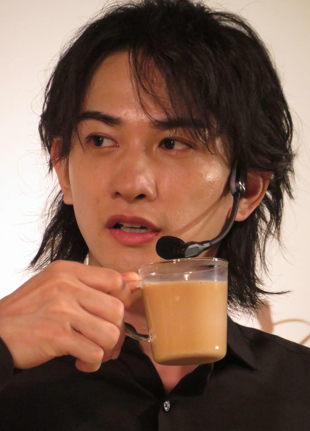 「アーモンドミルク×コーヒー」のPRイベントを行った町田啓太
