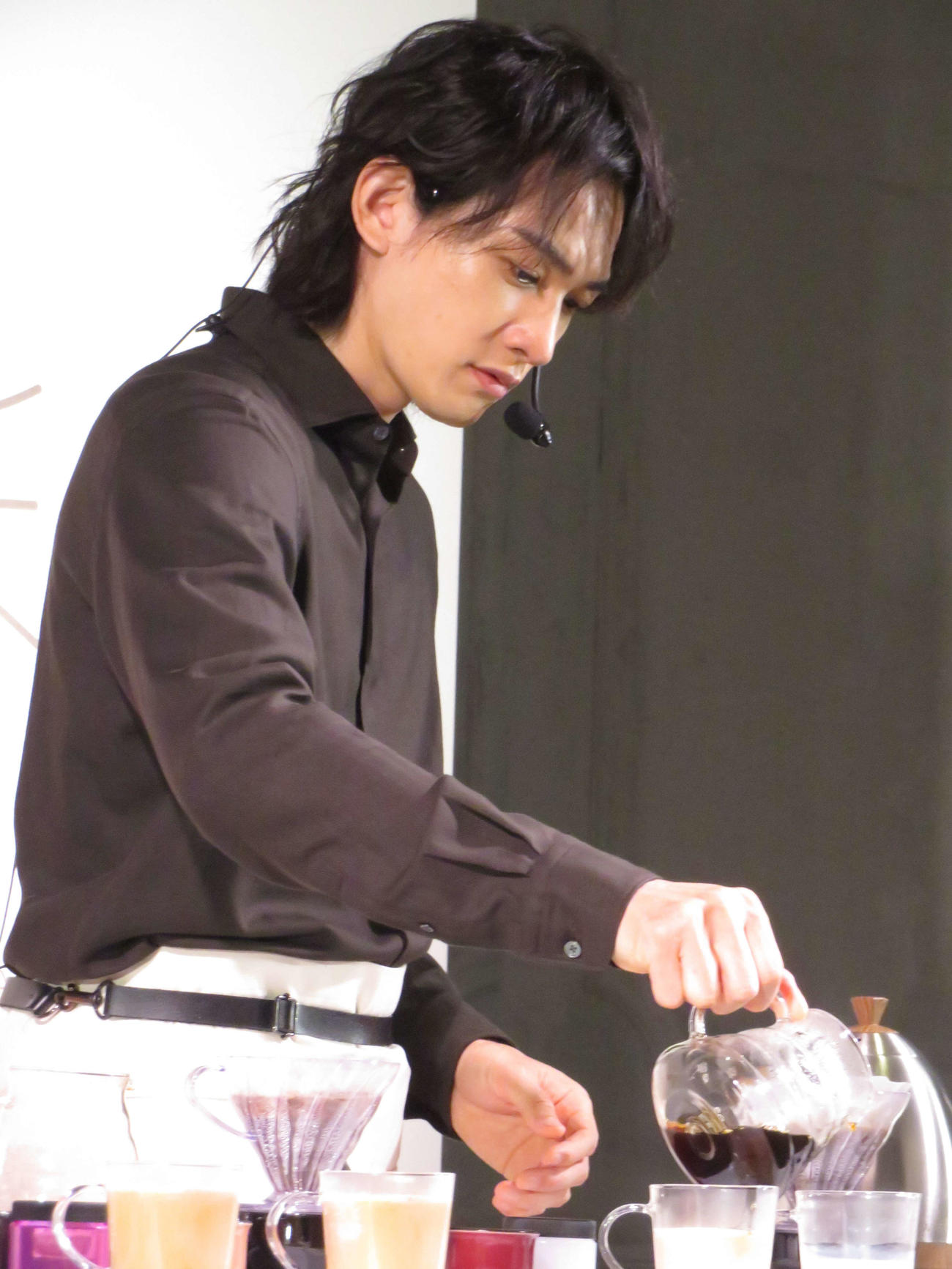 「アーモンドミルク×コーヒー」のPRイベントを行った町田啓太