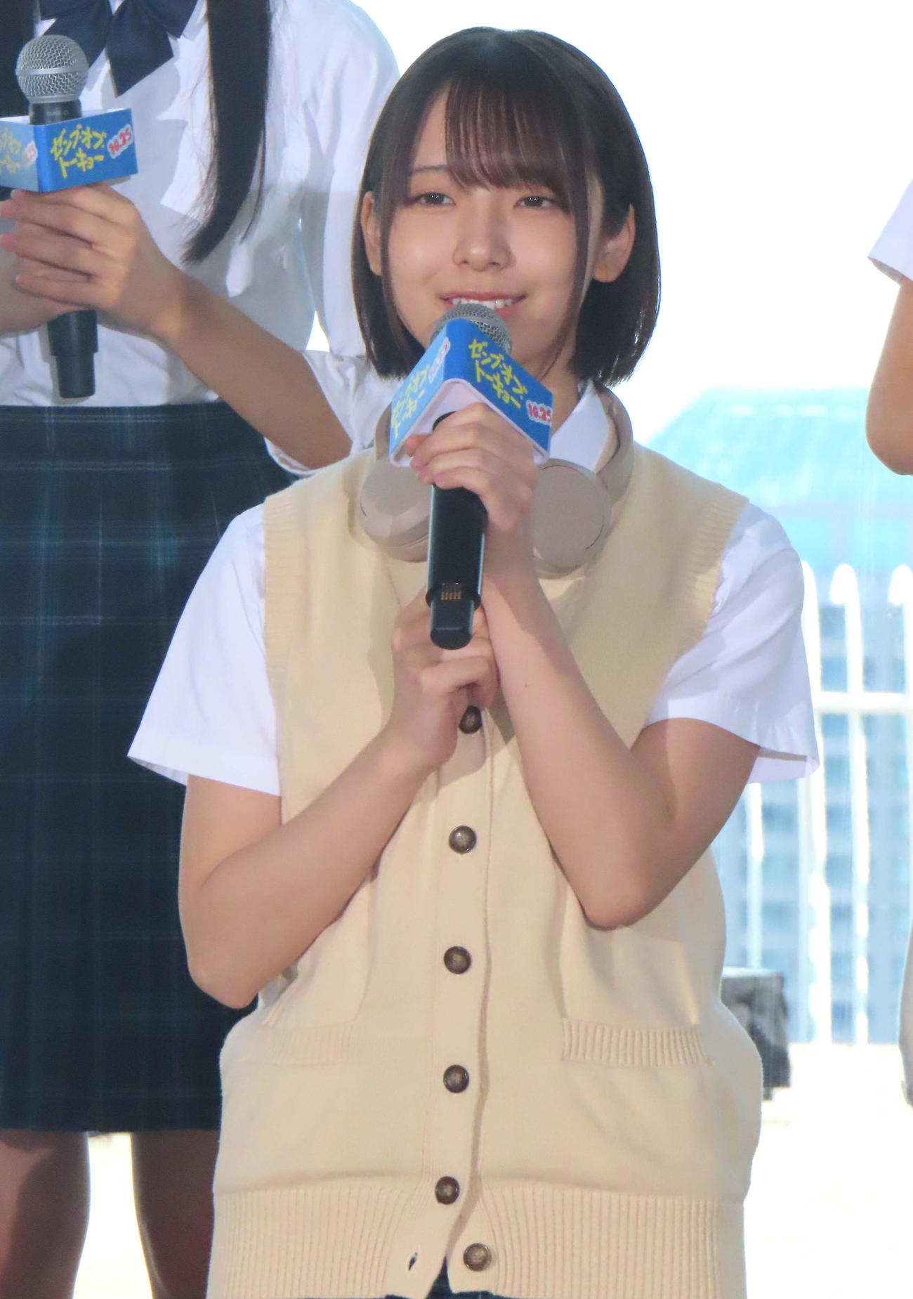 映画「ゼンブ・オブ・トーキョー」完成報告会に登壇した渡辺莉奈