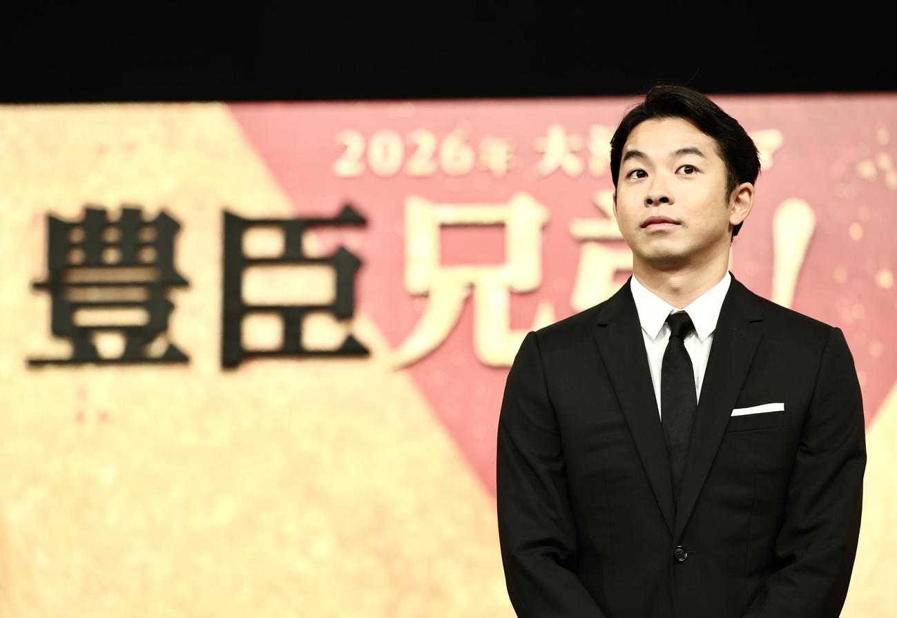 2026年NHK大河ドラマ「豊臣兄弟！」で主演を務める仲野太賀（撮影・河田真司）