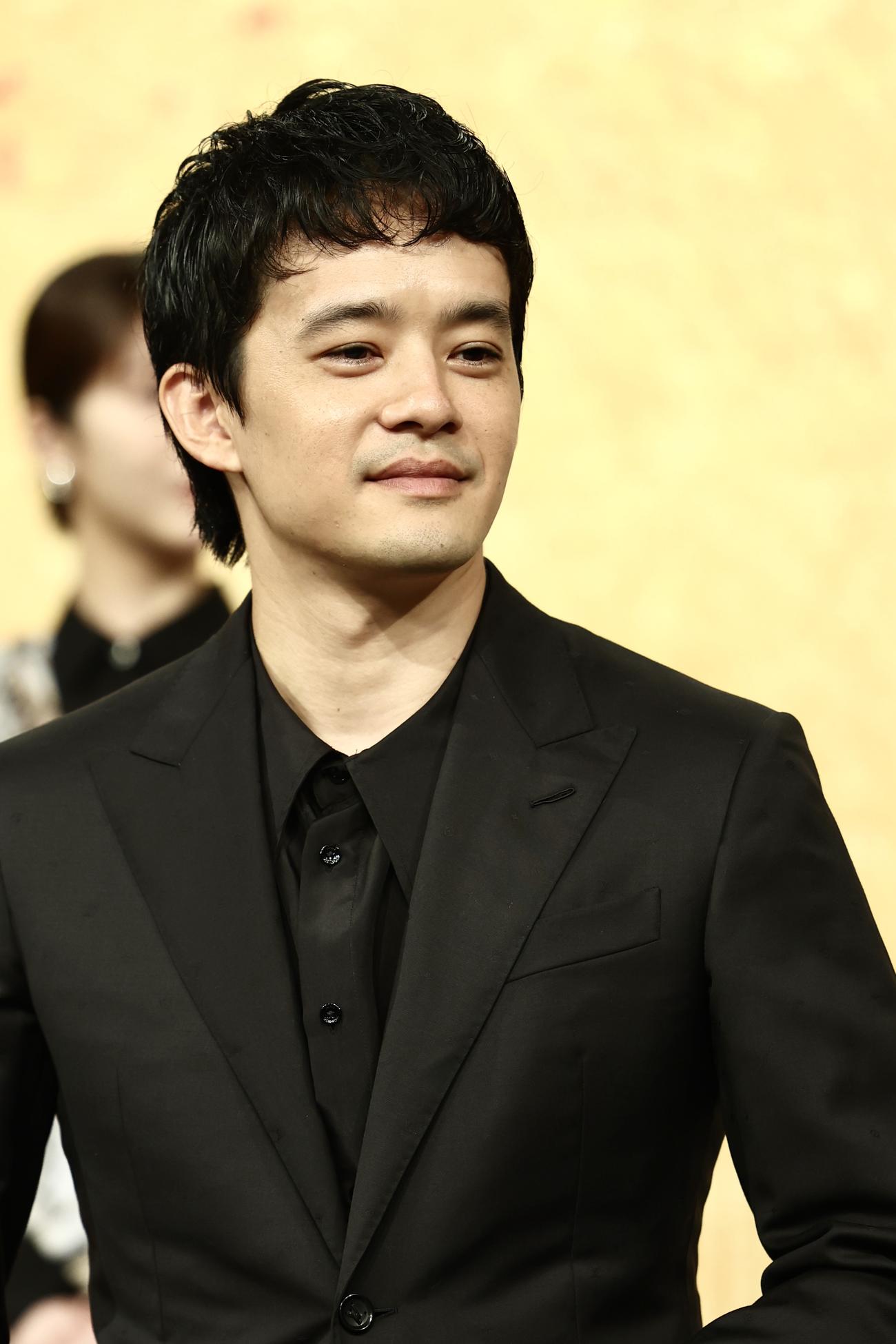 2026年NHK大河ドラマ「豊臣兄弟！」出演者発表会見に臨む池松壮亮（撮影・河田真司）