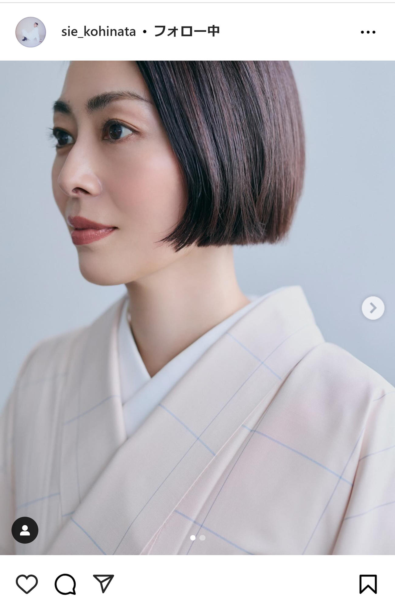 小日向しえのインスタグラムから