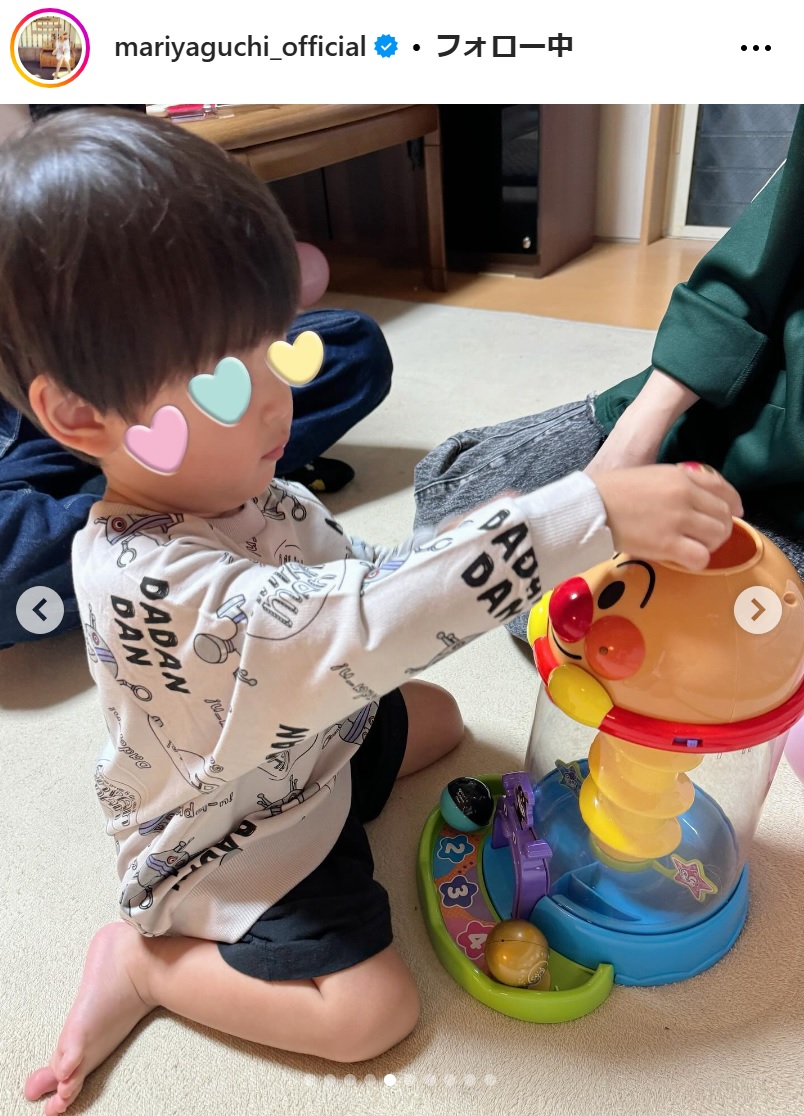 矢口真里のインスタグラムから