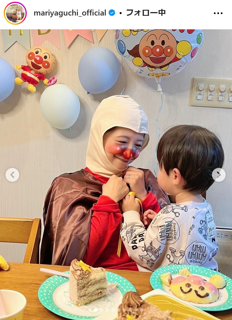矢口真里のインスタグラムから