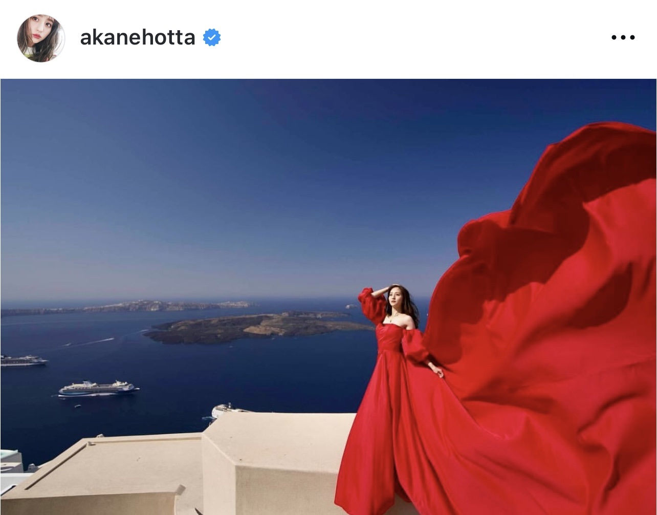 堀田茜のインスタグラムから
