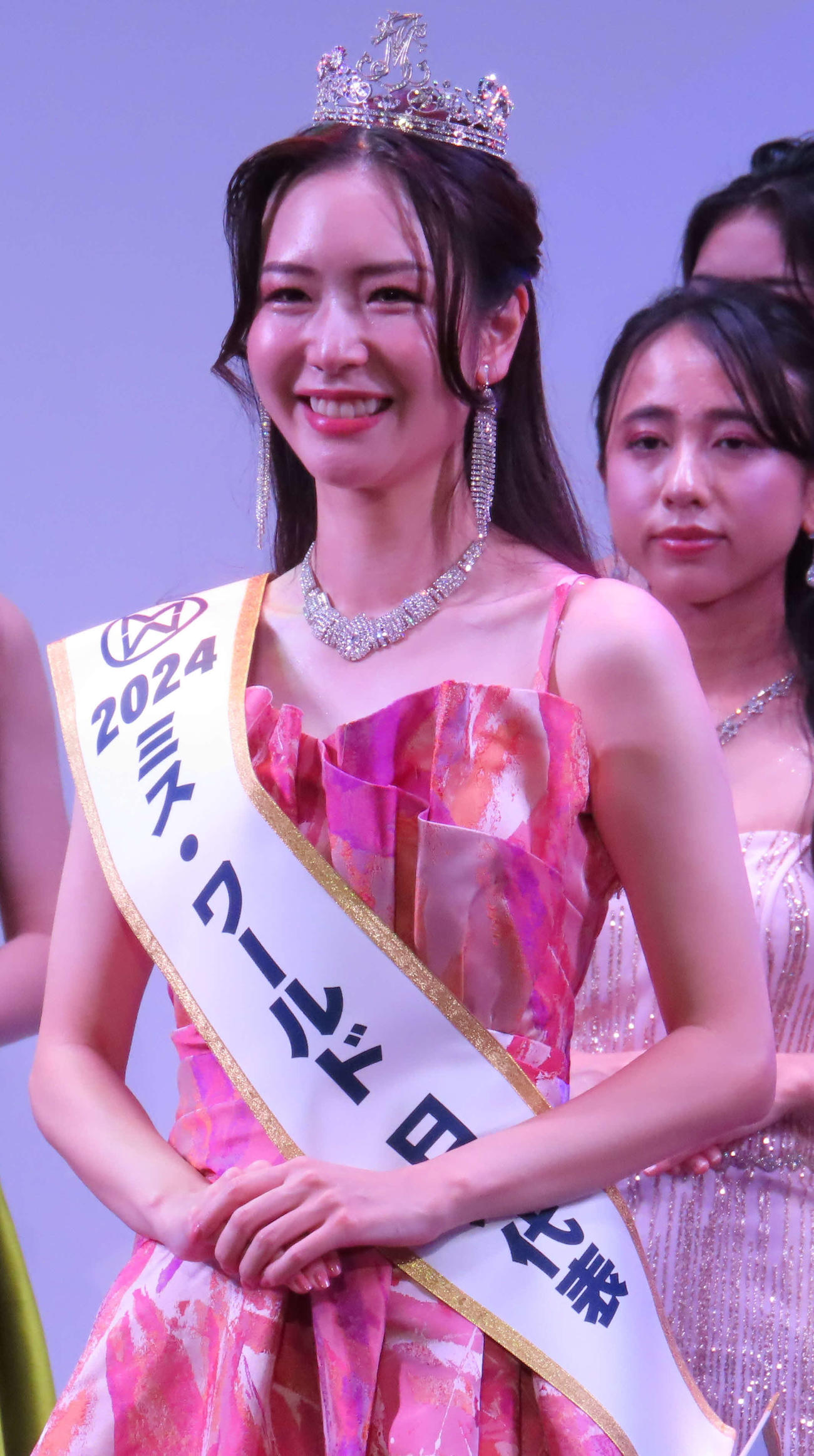 ミス・ワールド2024の日本代表に輝いた冨田キアナさん