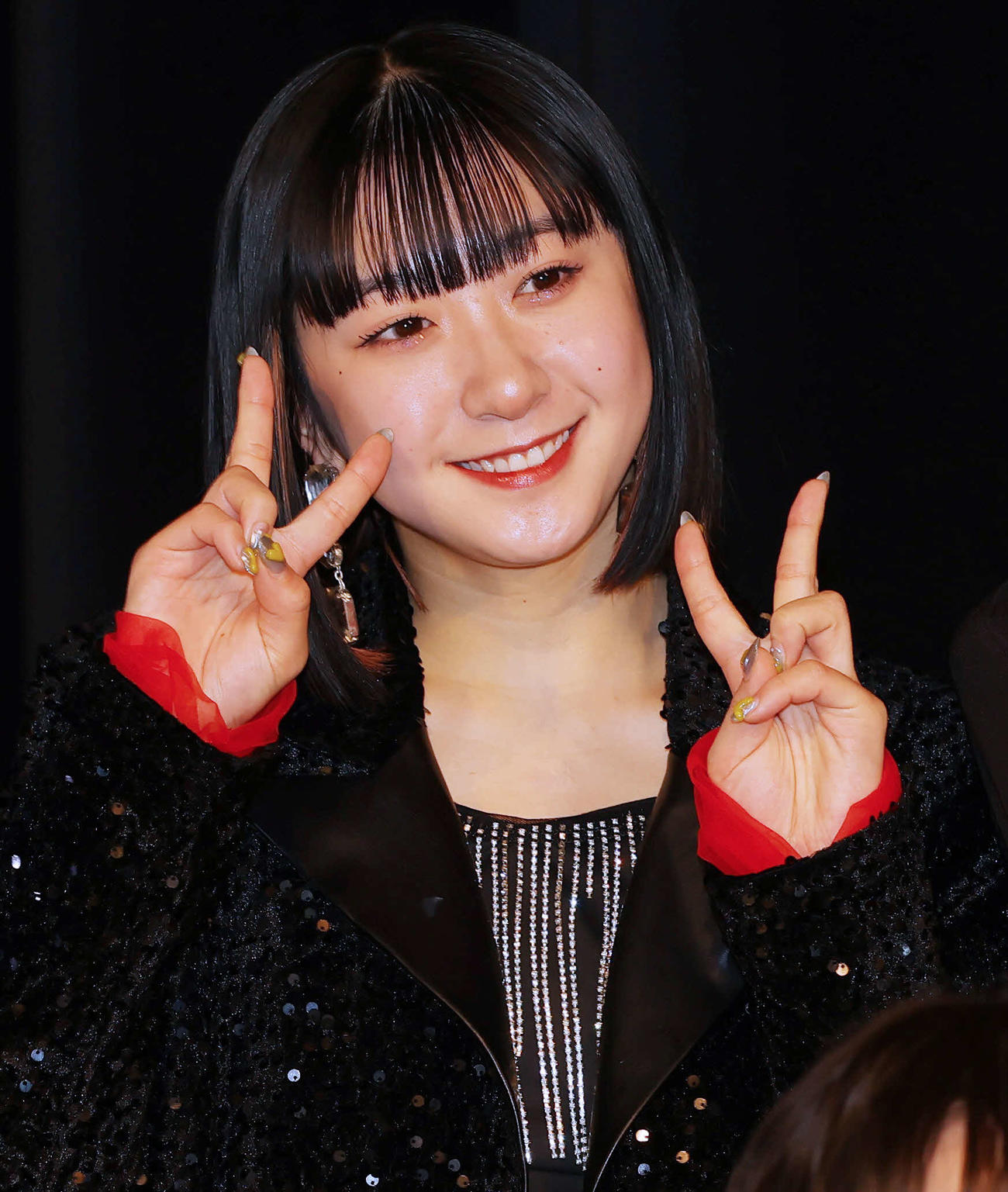 つばきファクトリー秋山眞緒（2024年2月撮影）