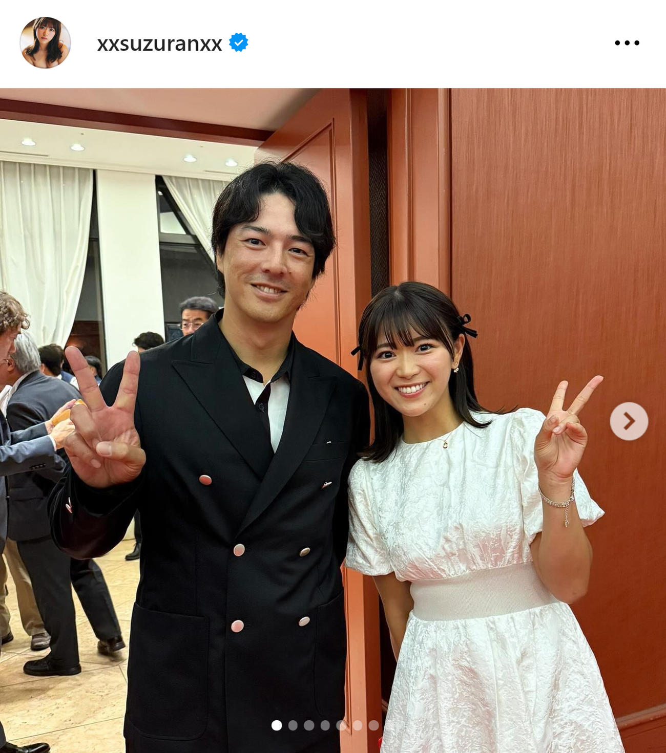 山内鈴蘭のインスタグラムから