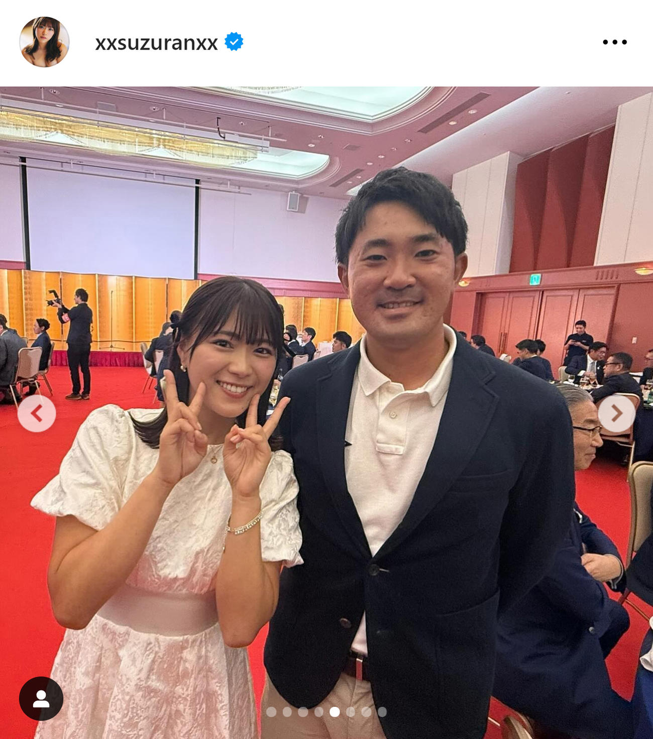 山内鈴蘭のインスタグラムから