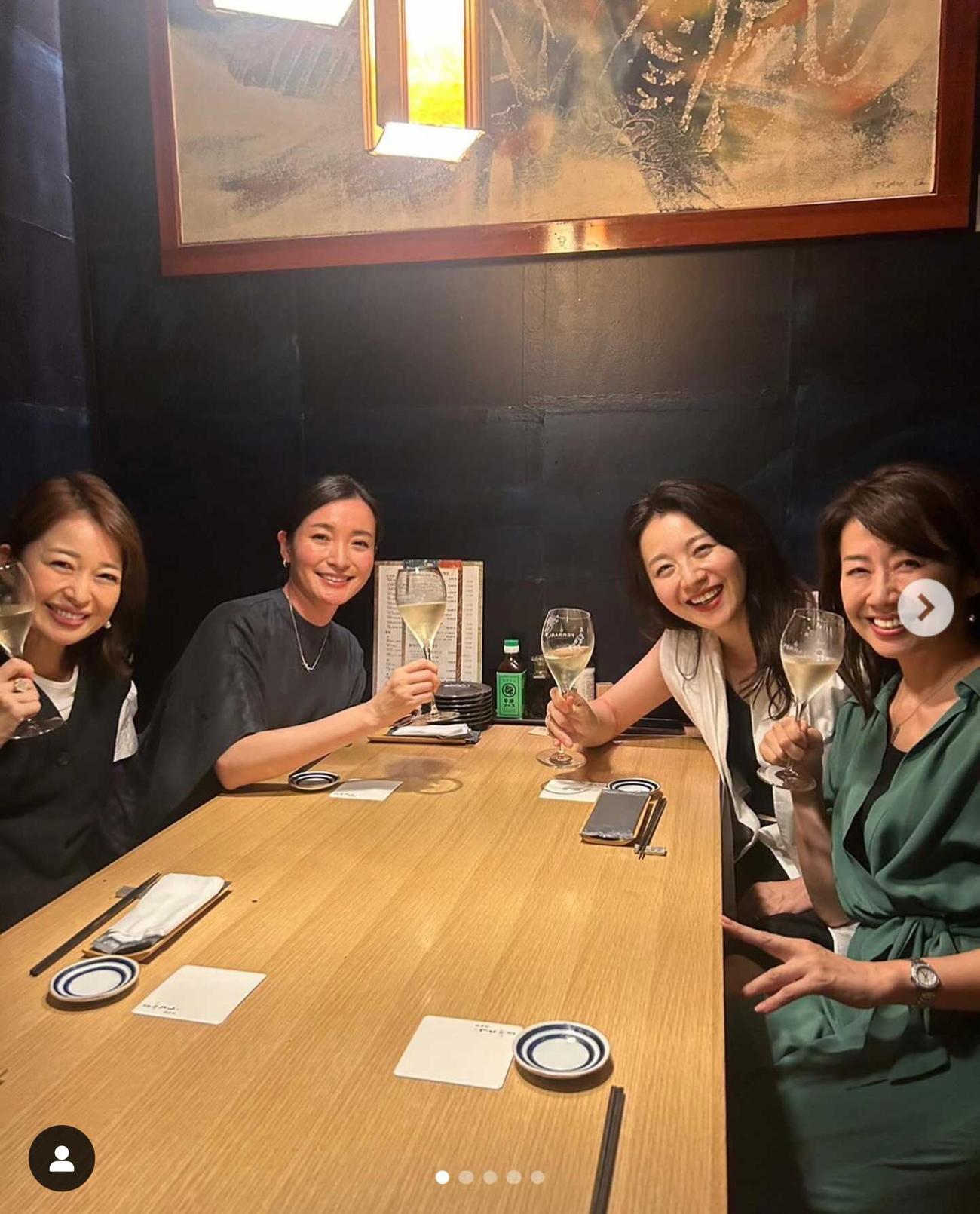 大橋未歩のインスタグラムから