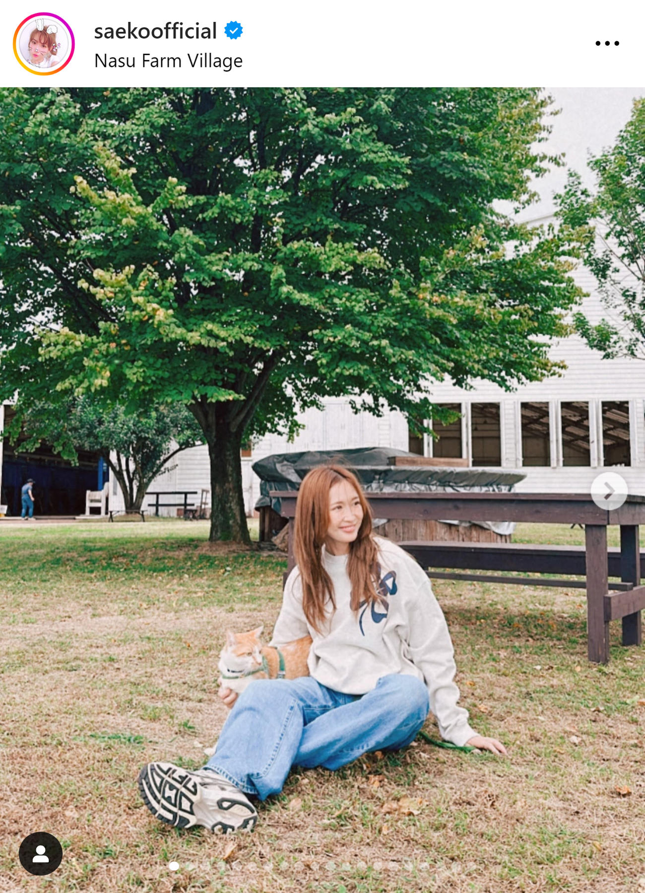 紗栄子のインスタグラムから