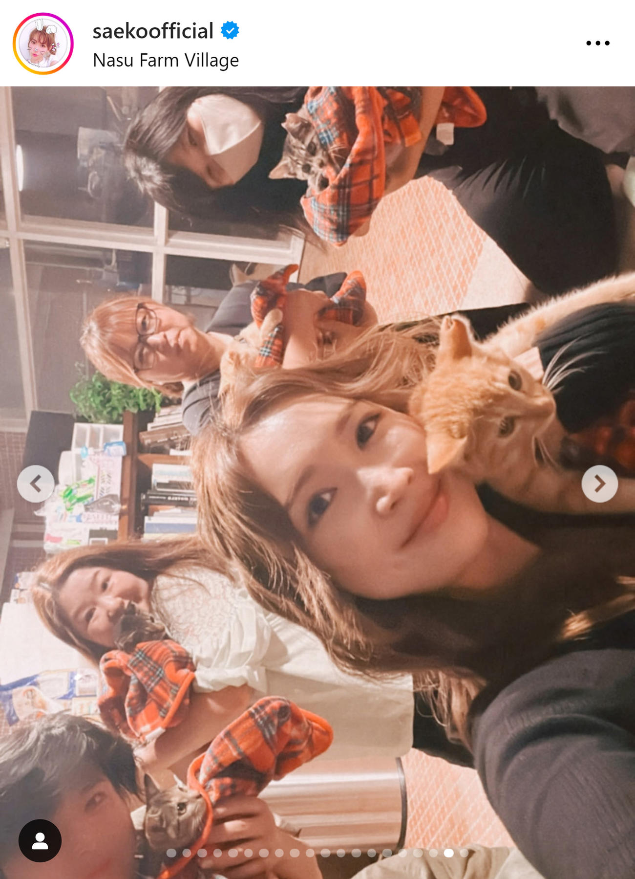 紗栄子のインスタグラムから