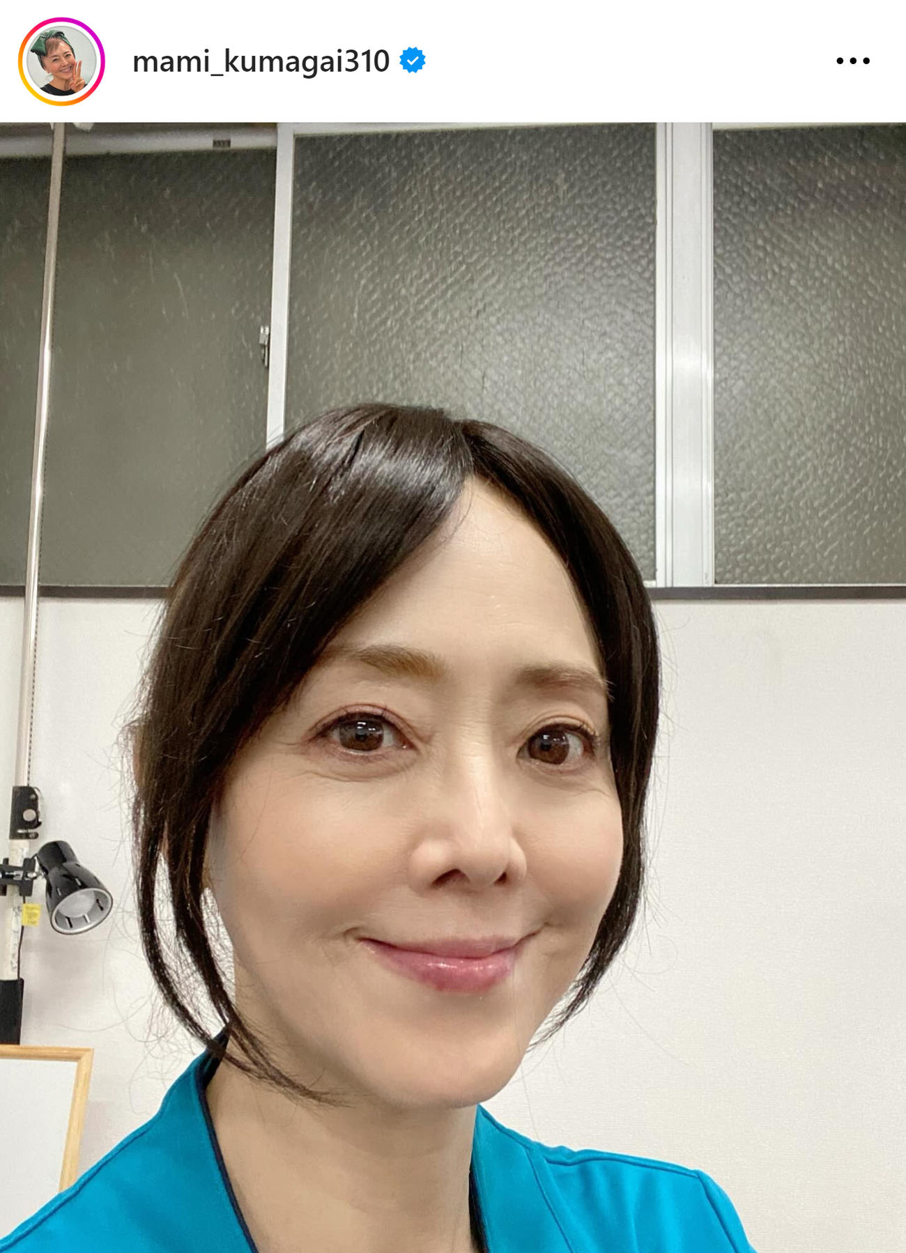 熊谷真実のインスタグラムから