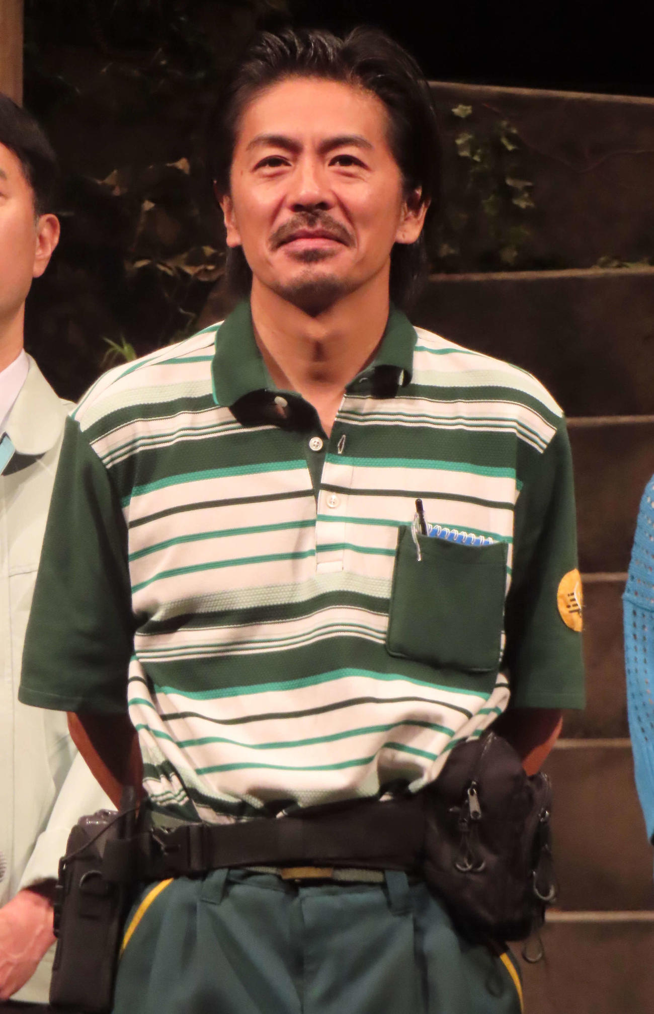 舞台「台風23号」取材会に登壇した森田剛