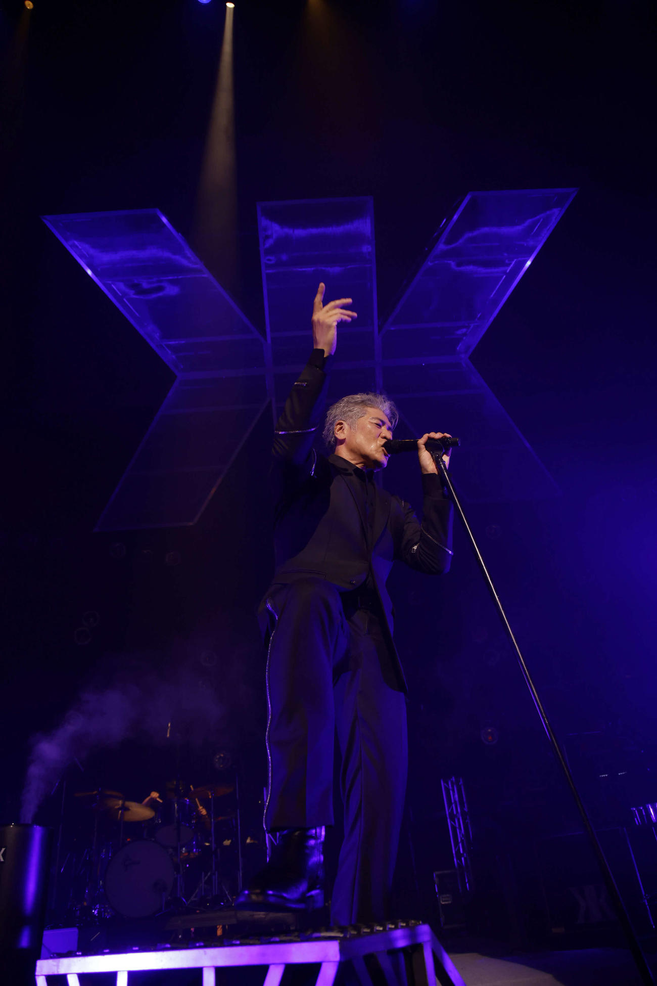 デビュー40周年ツアー「KIKKAWA KOJI 40th Anniversary Live」をスタートさせた吉川晃司（撮影・平野タカシ）
