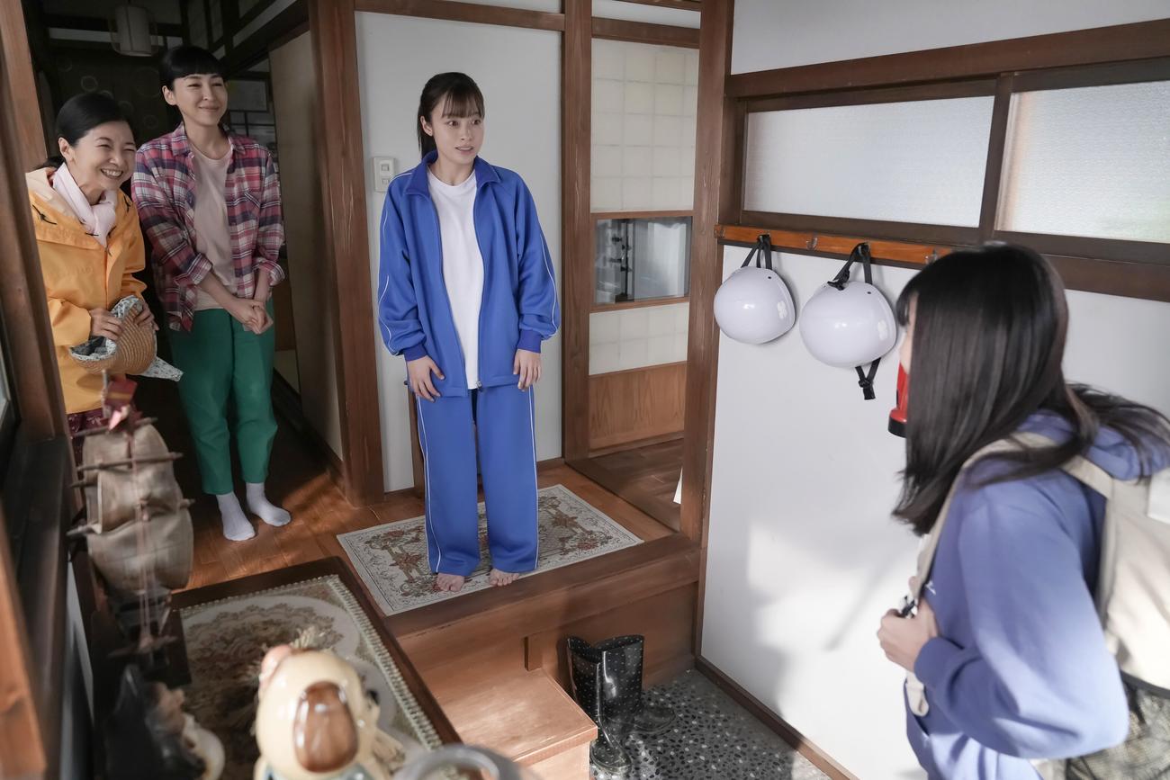 NHK連続テレビ小説「おむすび」の1場面（C）NHK