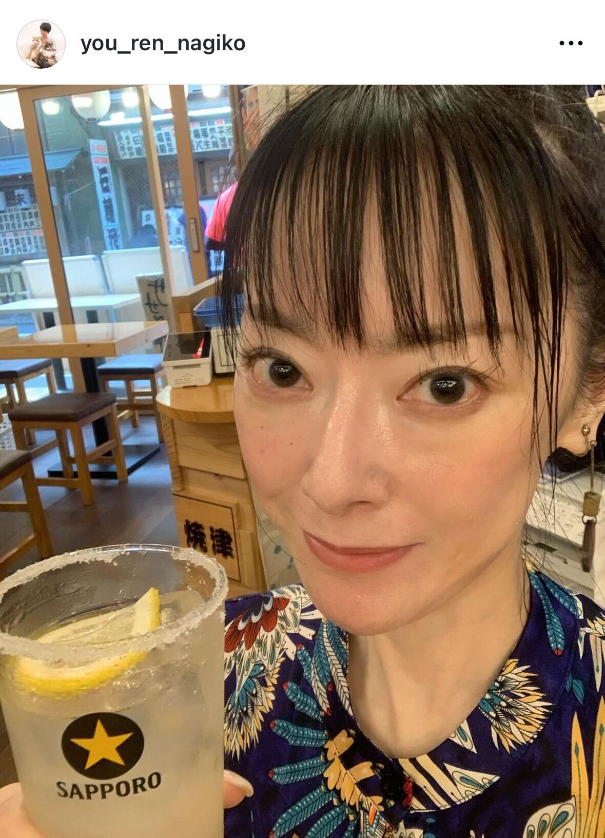 遠野なぎこのインスタグラムから