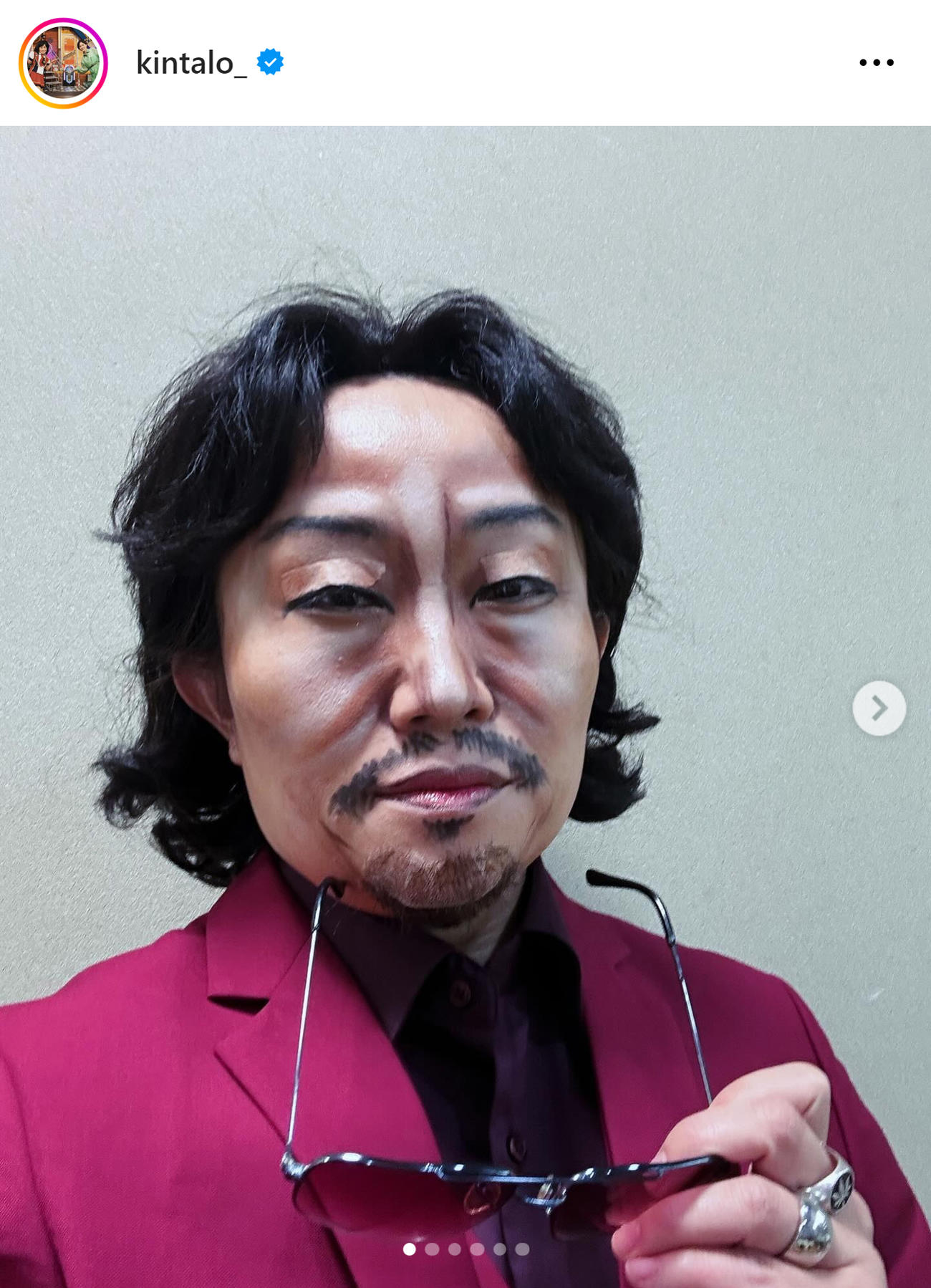 キンタロー。のインスタグラムから