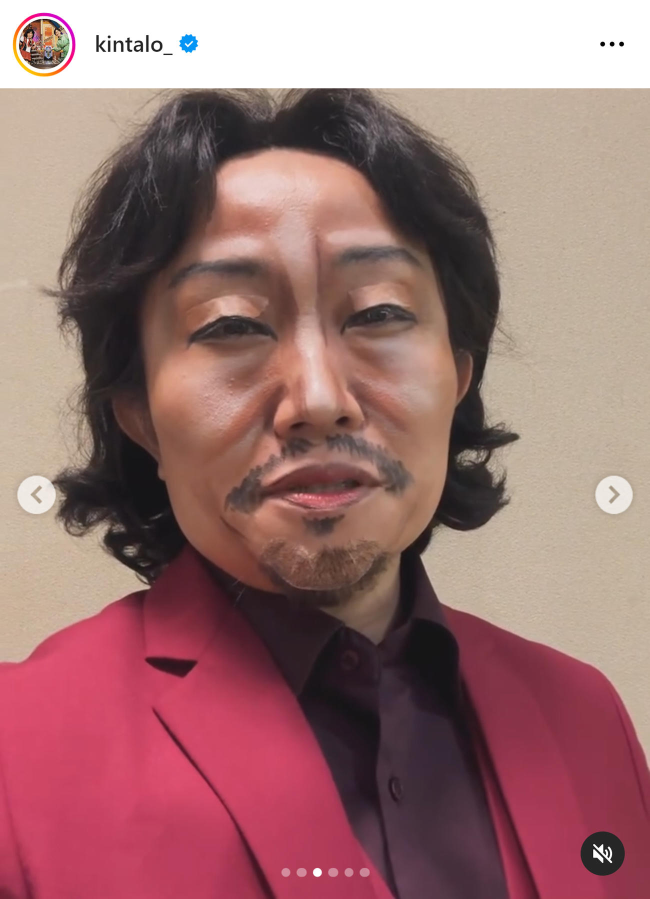 キンタロー。のインスタグラムから