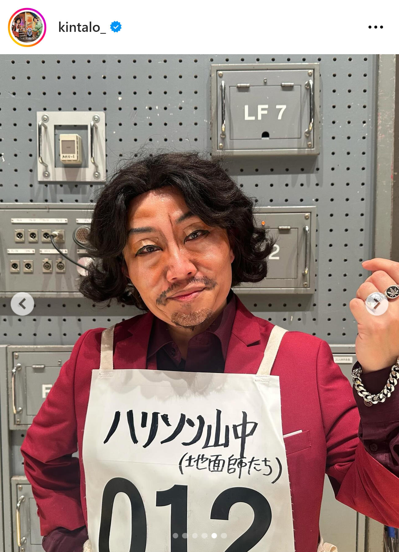 キンタロー。のインスタグラムから