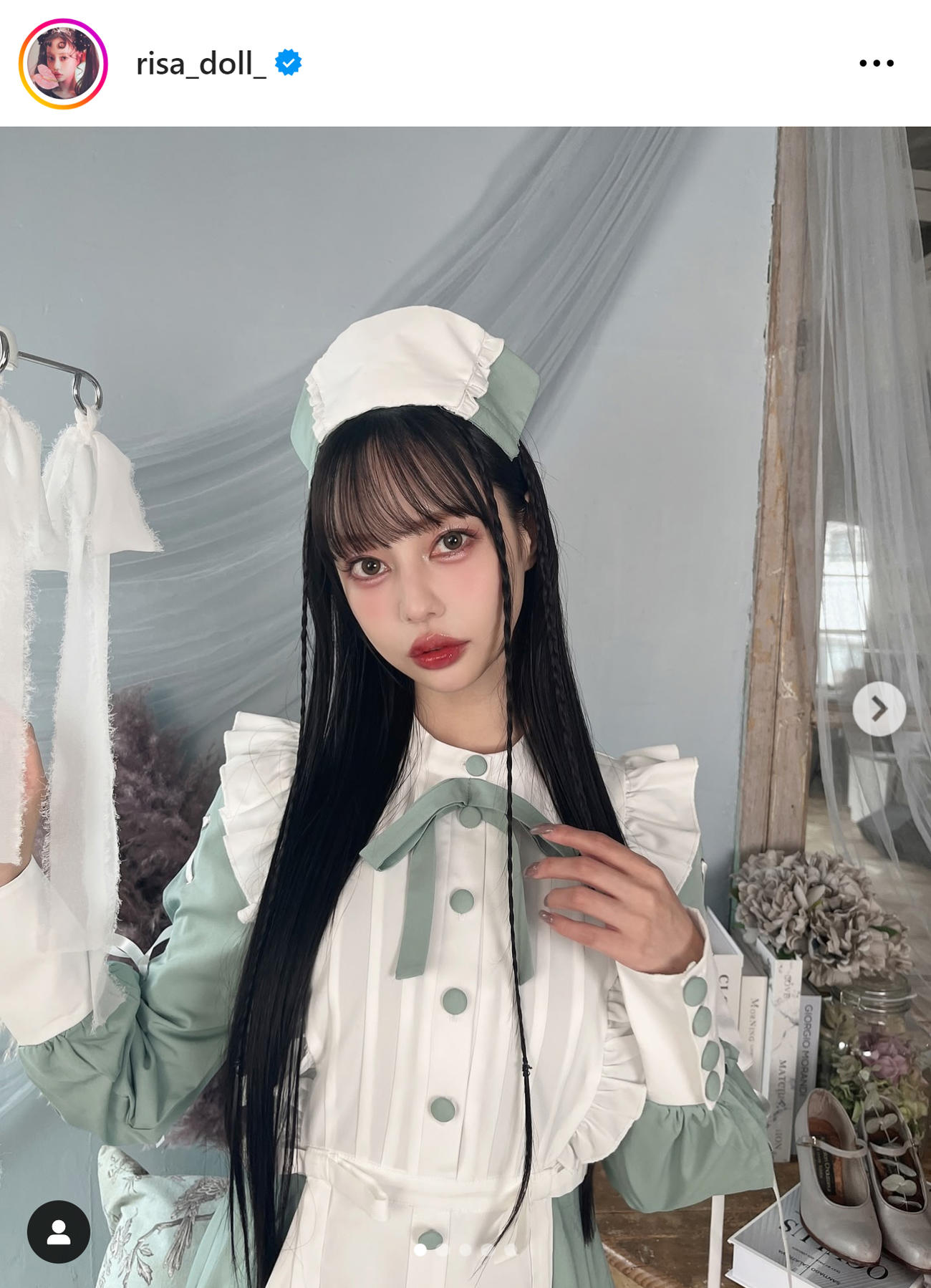 中村里砂のインスタグラムから