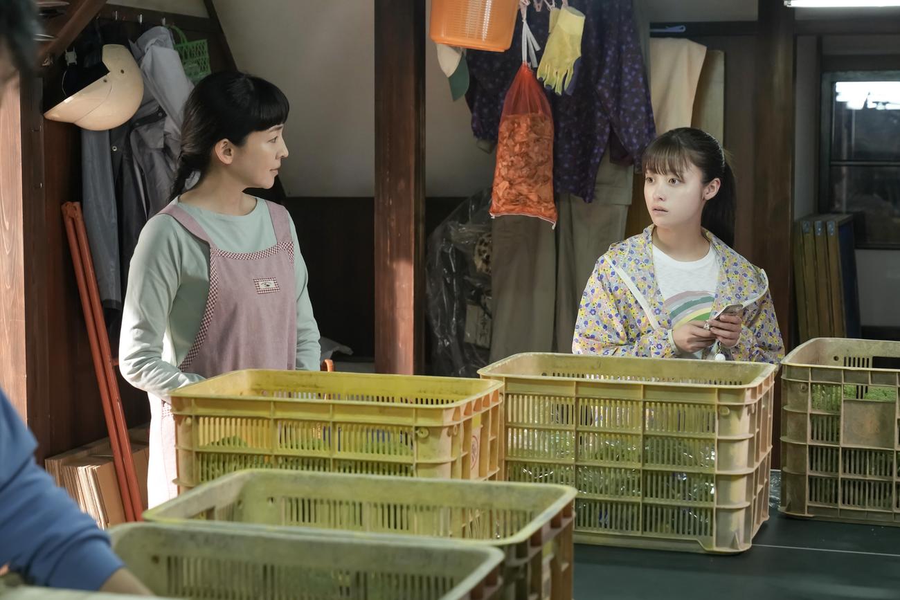 NHK連続テレビ小説「おむすび」の1場面（C）NHK