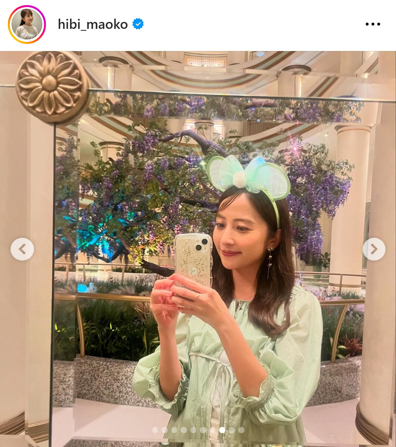TBS日比麻音子アナのインスタグラムから