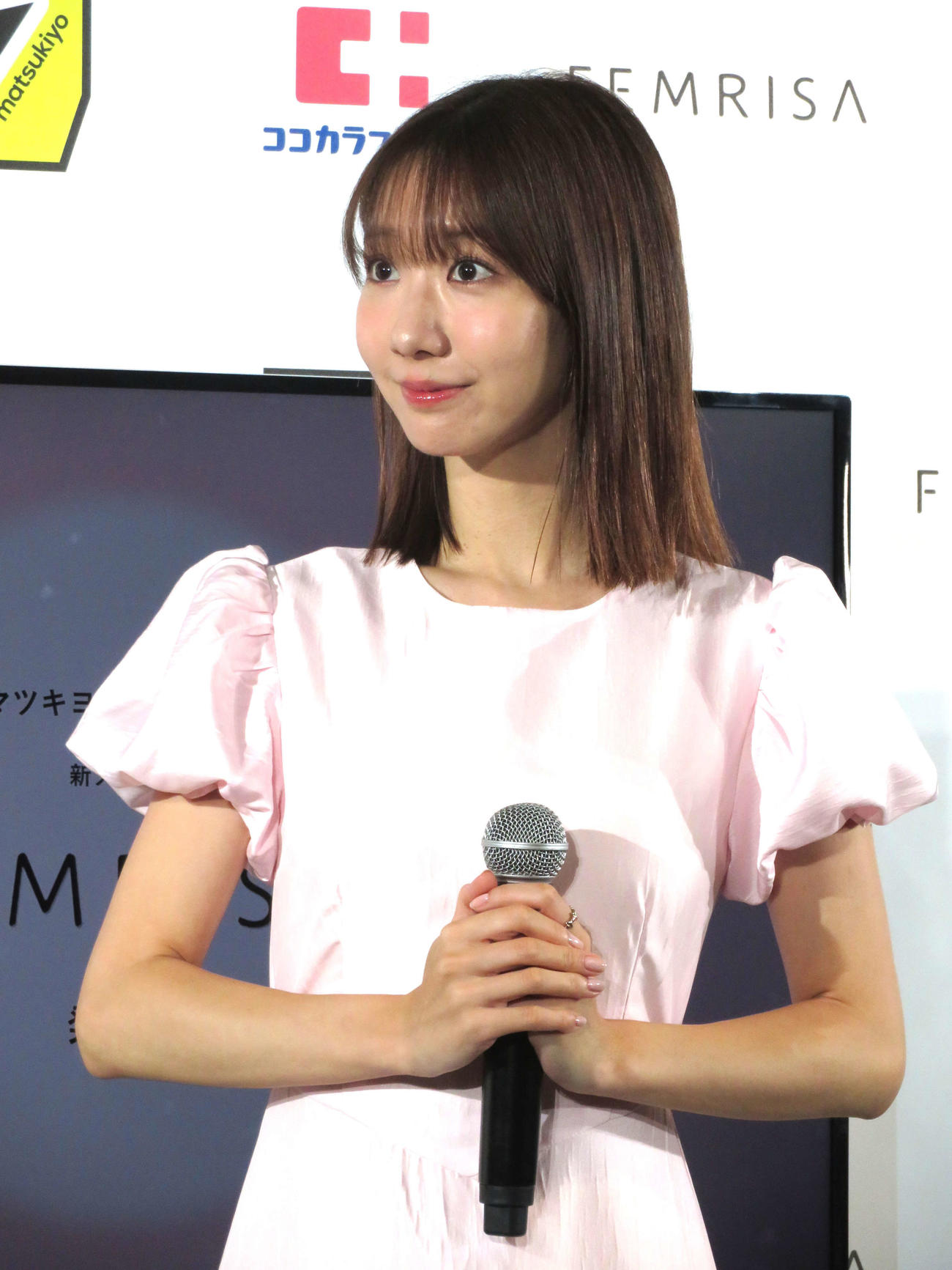ココカラ＆カンパニーフェムケア新ブランド「FEMRISA」発表会に出席した柏木由紀
