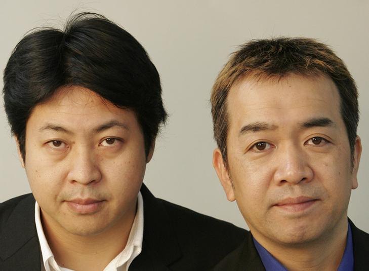 MCはBOOMERの河田キイチ（左）と伊勢浩二