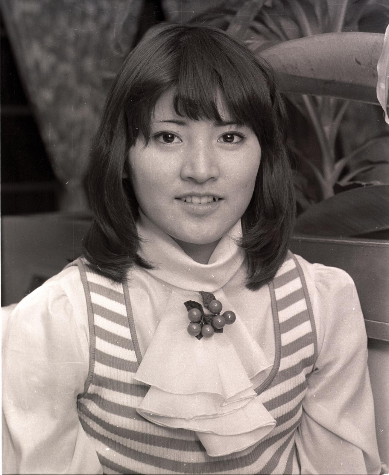 志穂美悦子（1976年1月撮影）