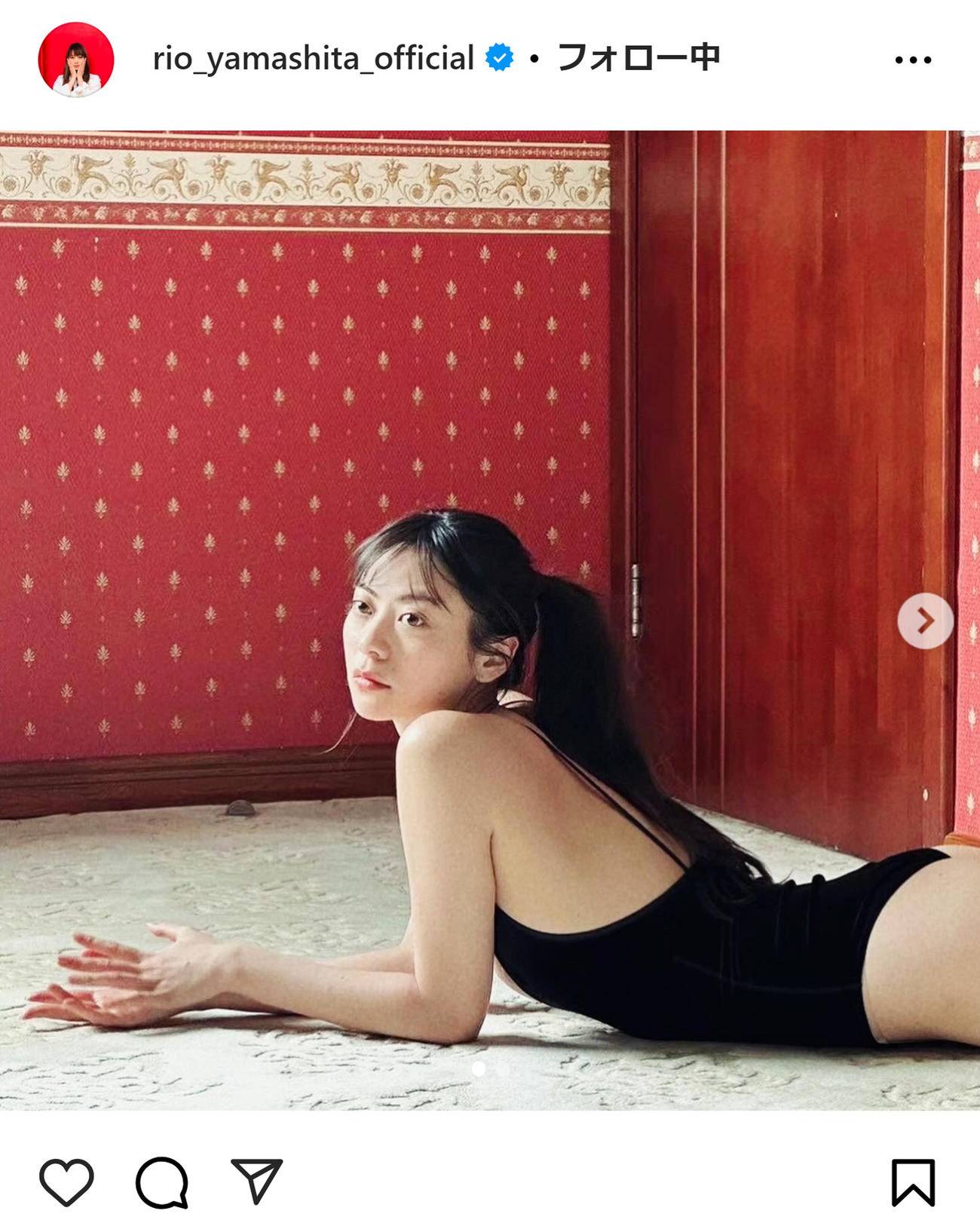 山下リオのインスタグラムから