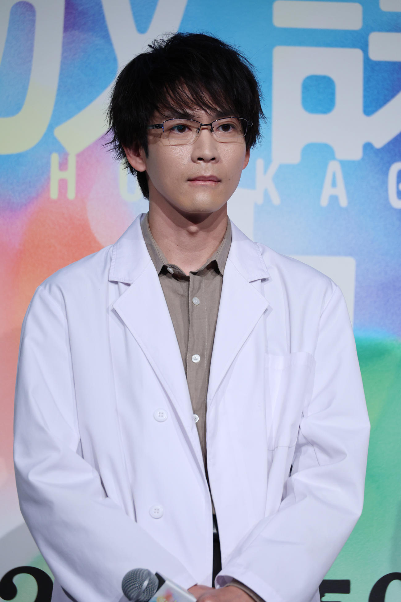 ドラマ「放課後カルテ」の記者会見を行った松下洸平（撮影・中島郁夫）