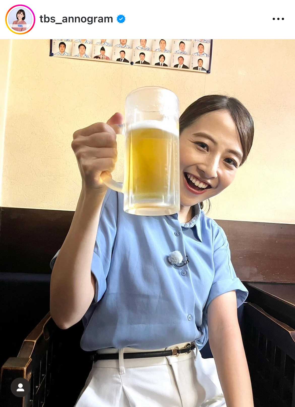 日比麻音子アナのインスタグラムから
