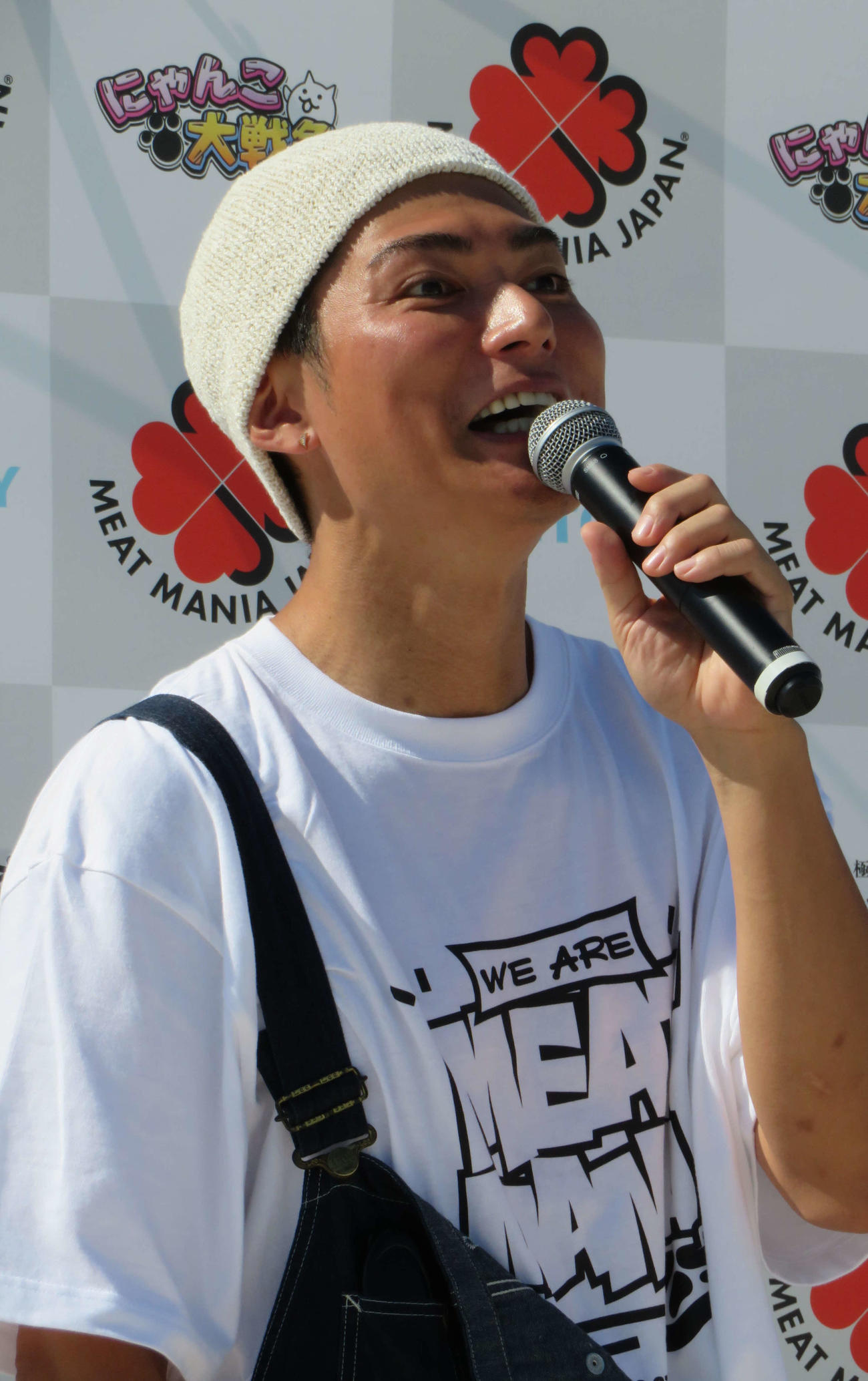 自ら企画・監修をした肉フェスを初開催したEXILE SHOKICHI