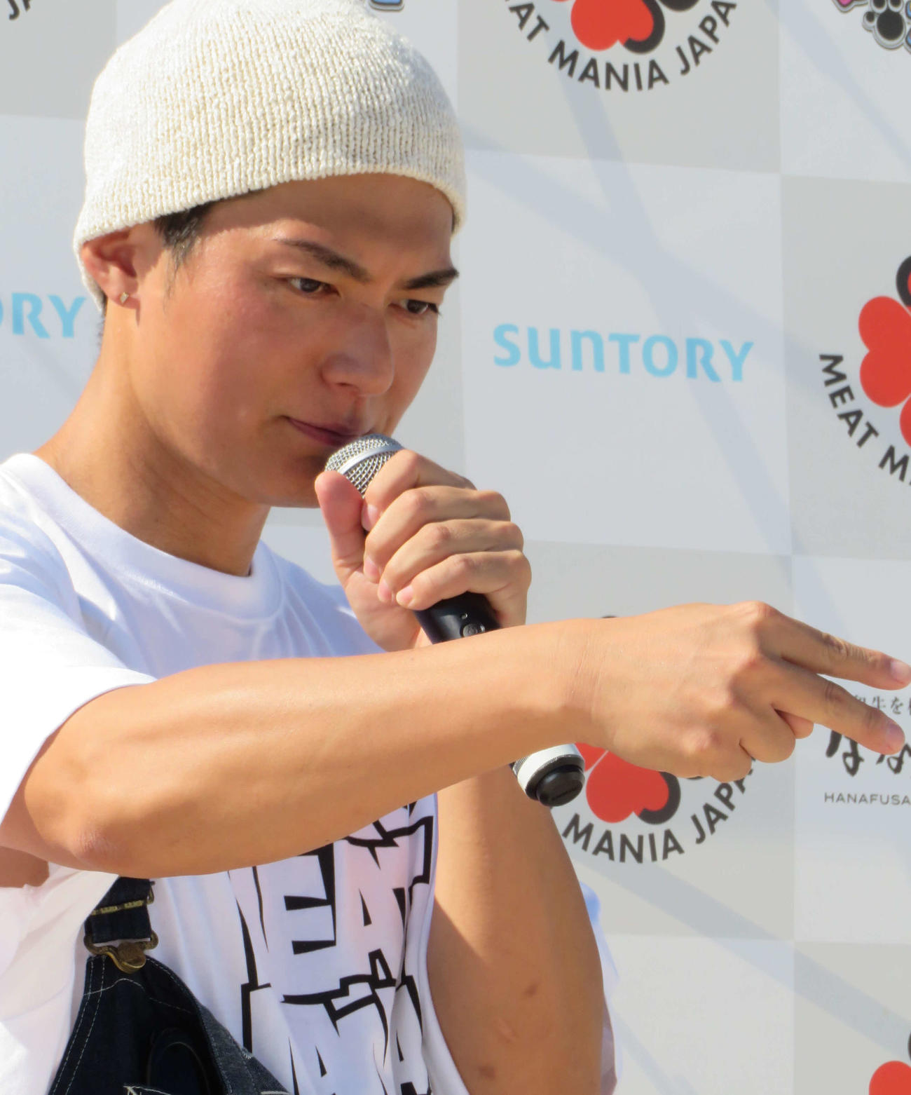 自ら企画・監修をした肉フェスを初開催したEXILE SHOKICHI