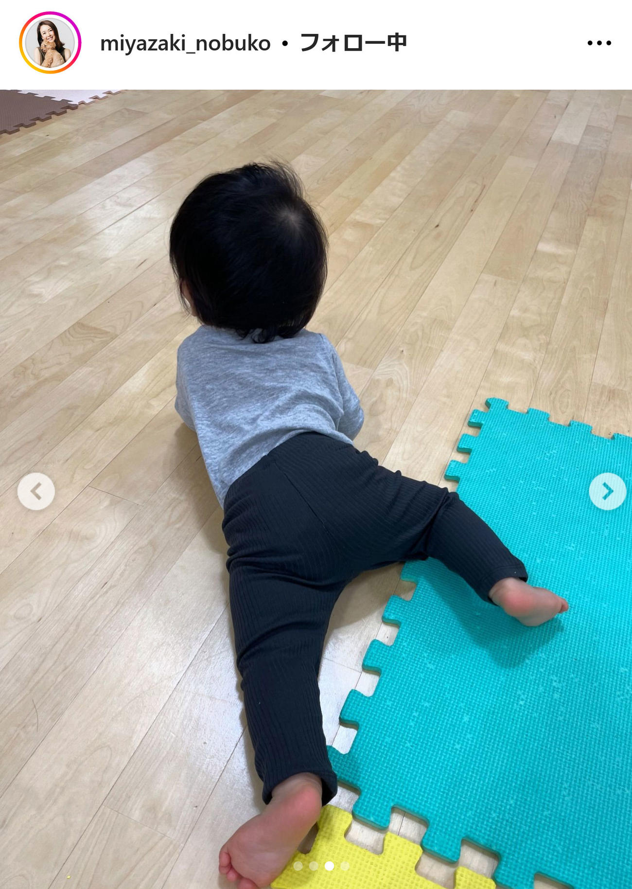 宮崎宣子アナのインスタグラムから