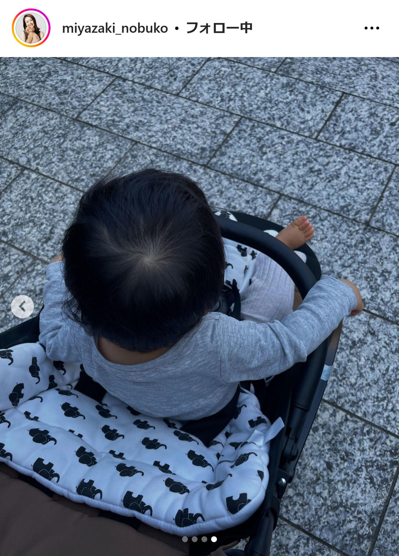 宮崎宣子アナのインスタグラムから