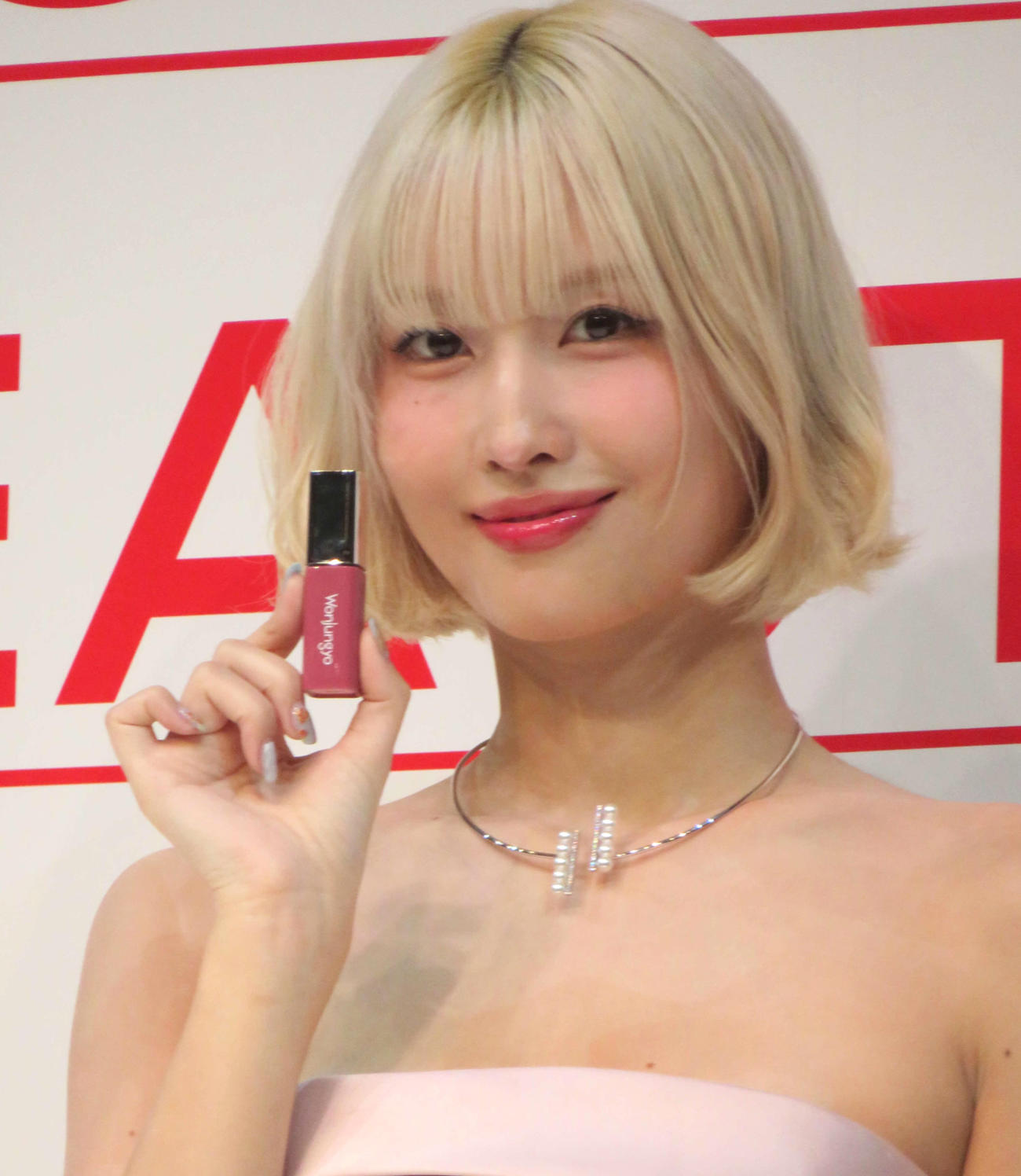 韓国の最新美容トレンドを体験できるイベントの発表会見を行ったTWICE MOMO