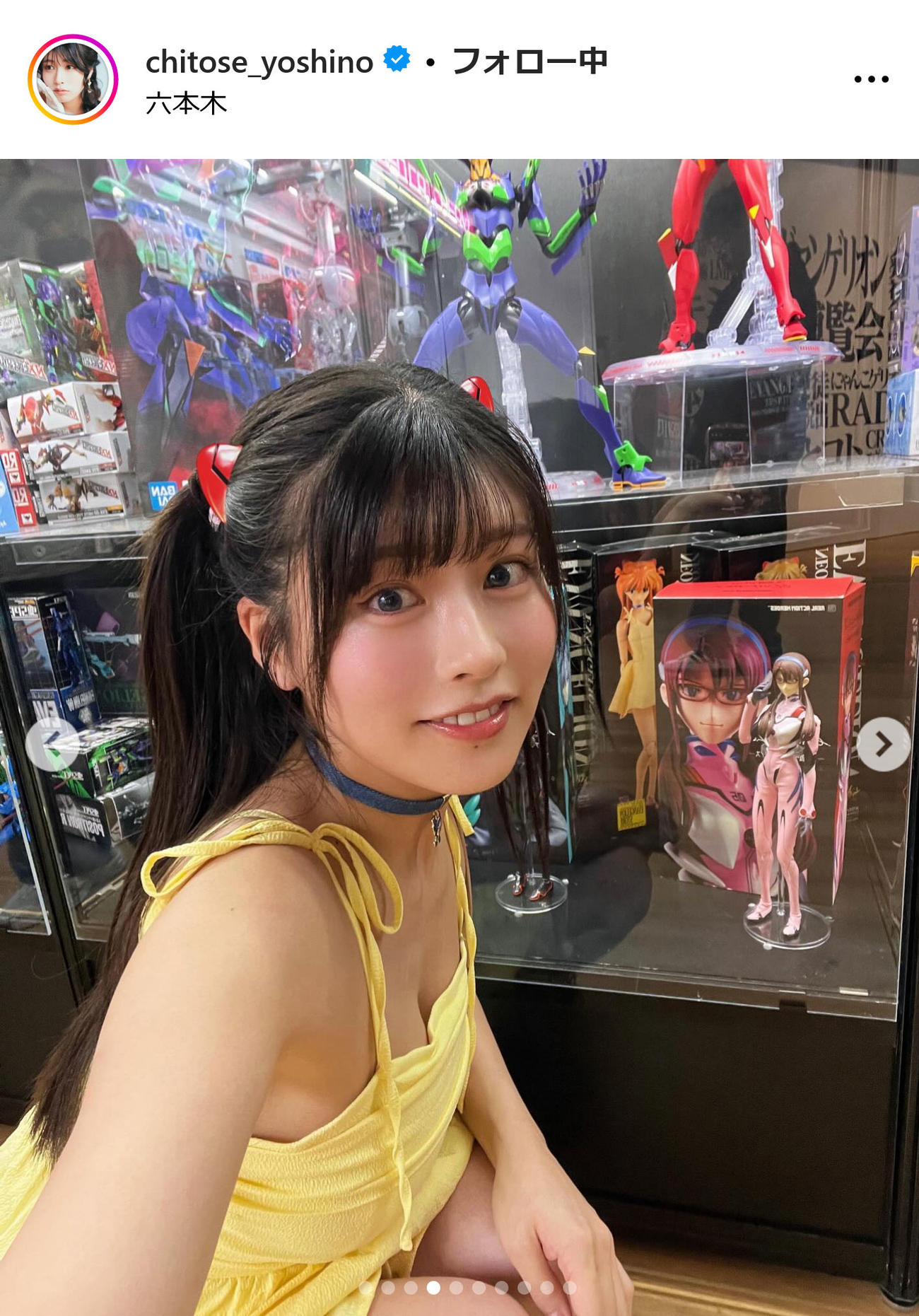 ちとせよしのインスタグラムから