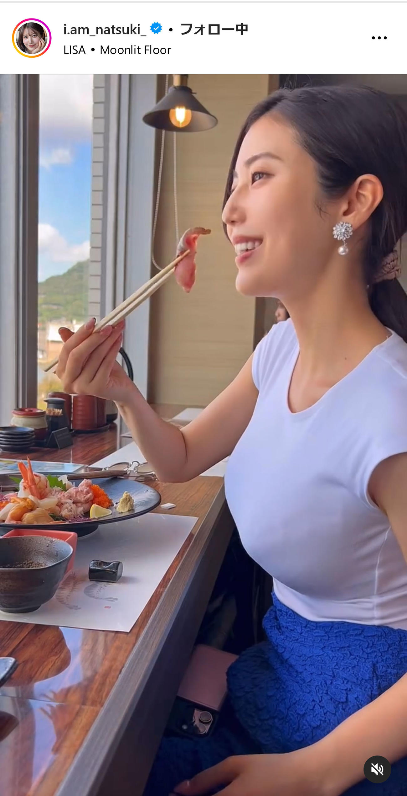 阿部なつきインスタグラムから
