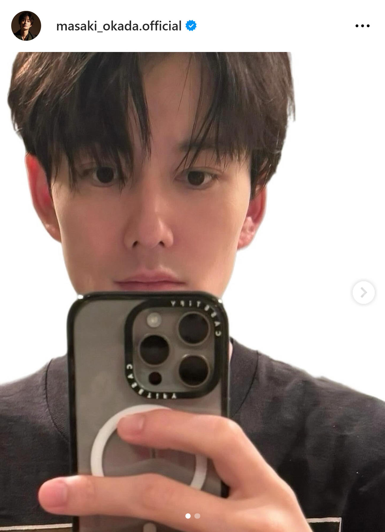 岡田将生のインスタグラムから