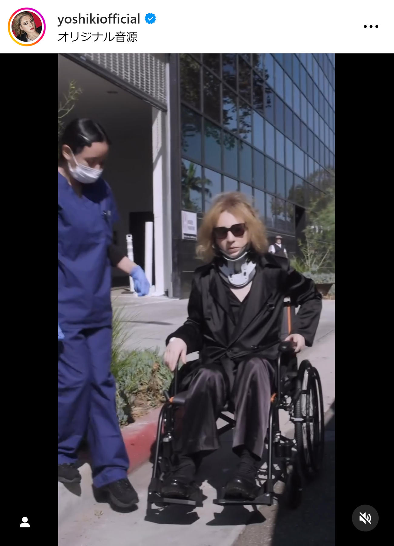 YOSHIKIのインスタグラムから