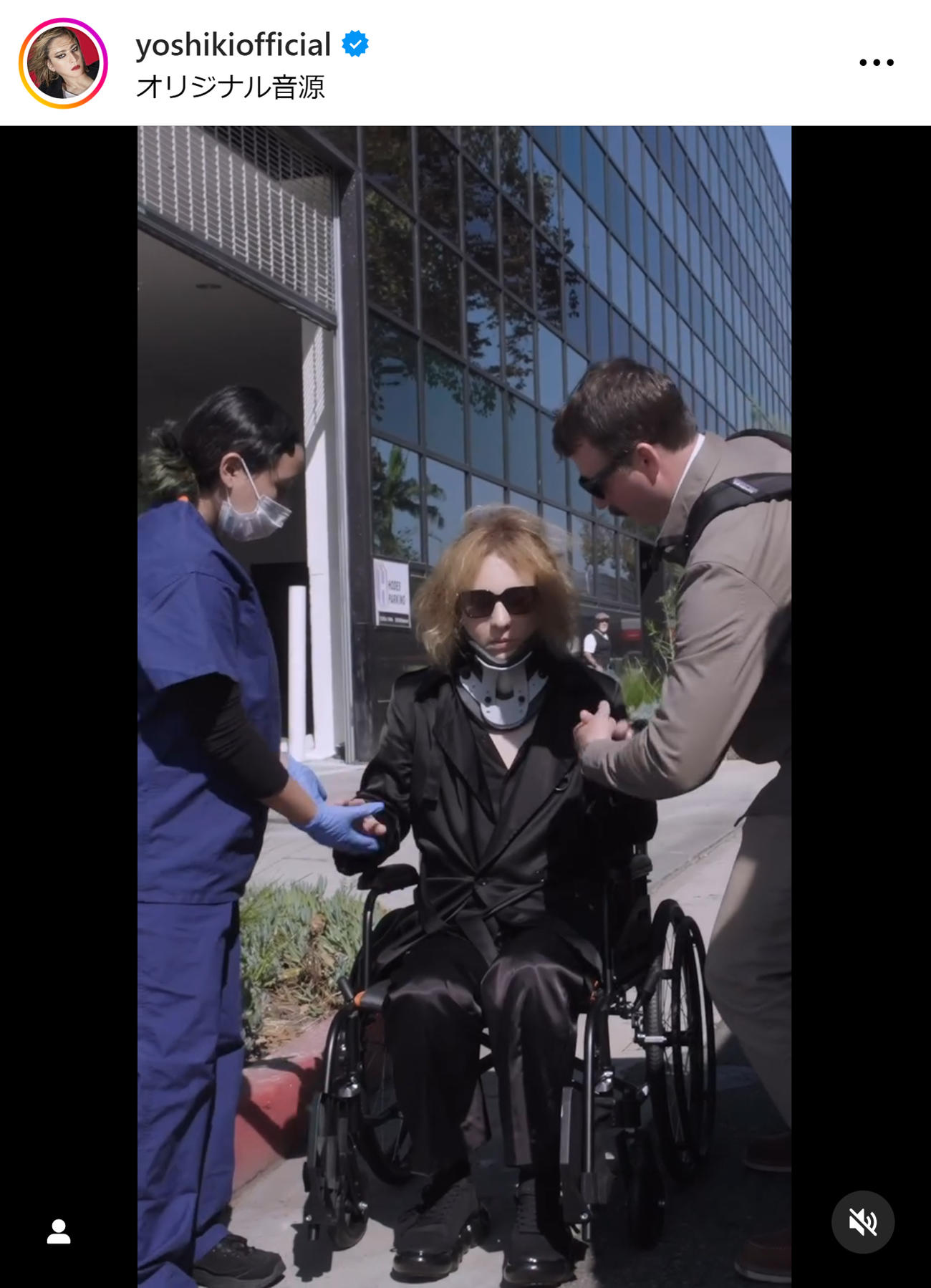 YOSHIKIのインスタグラムから
