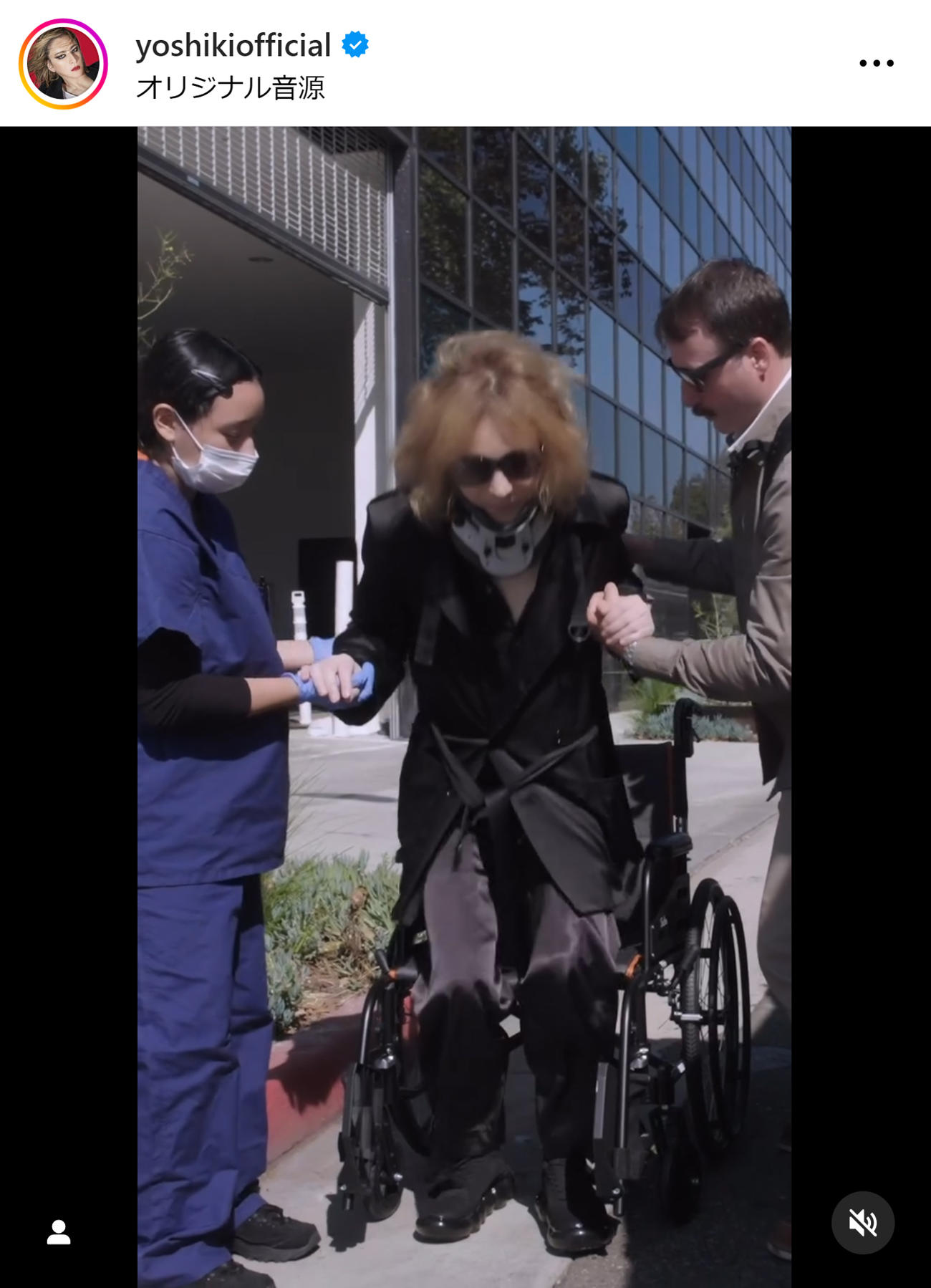 YOSHIKIのインスタグラムから