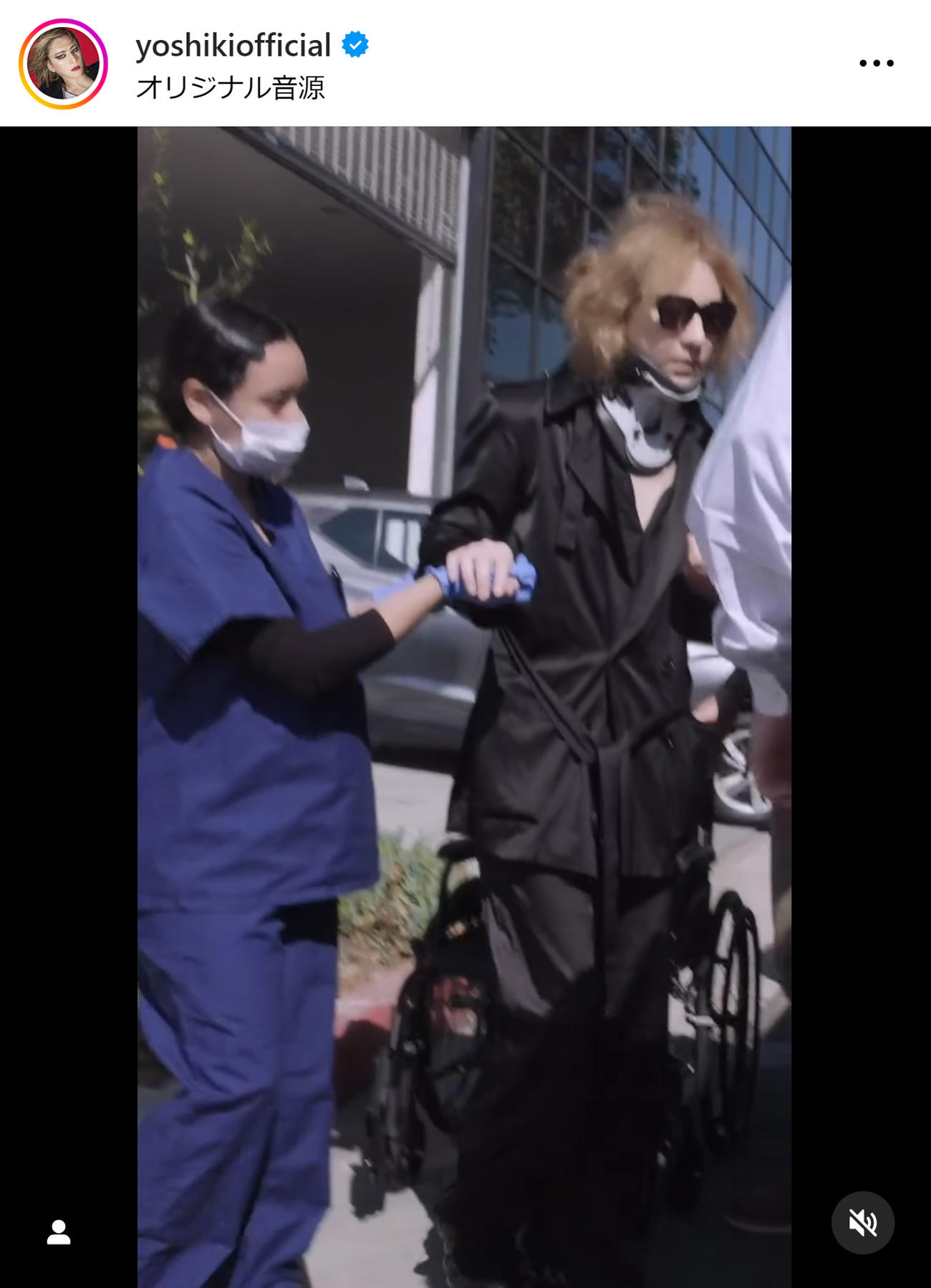 YOSHIKIのインスタグラムから