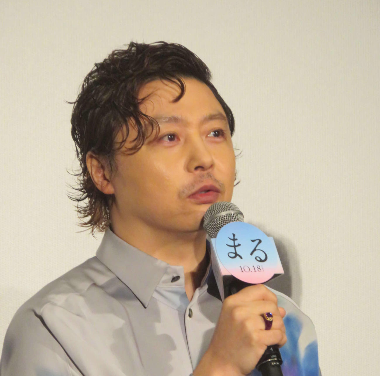 27年振りの主演映画「まる」先行上映イベントに出席した堂本剛