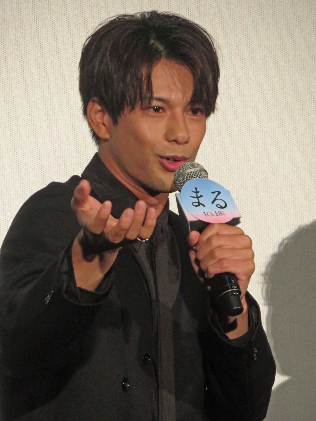 自身のバイト経験を熱く語る森崎ウィン